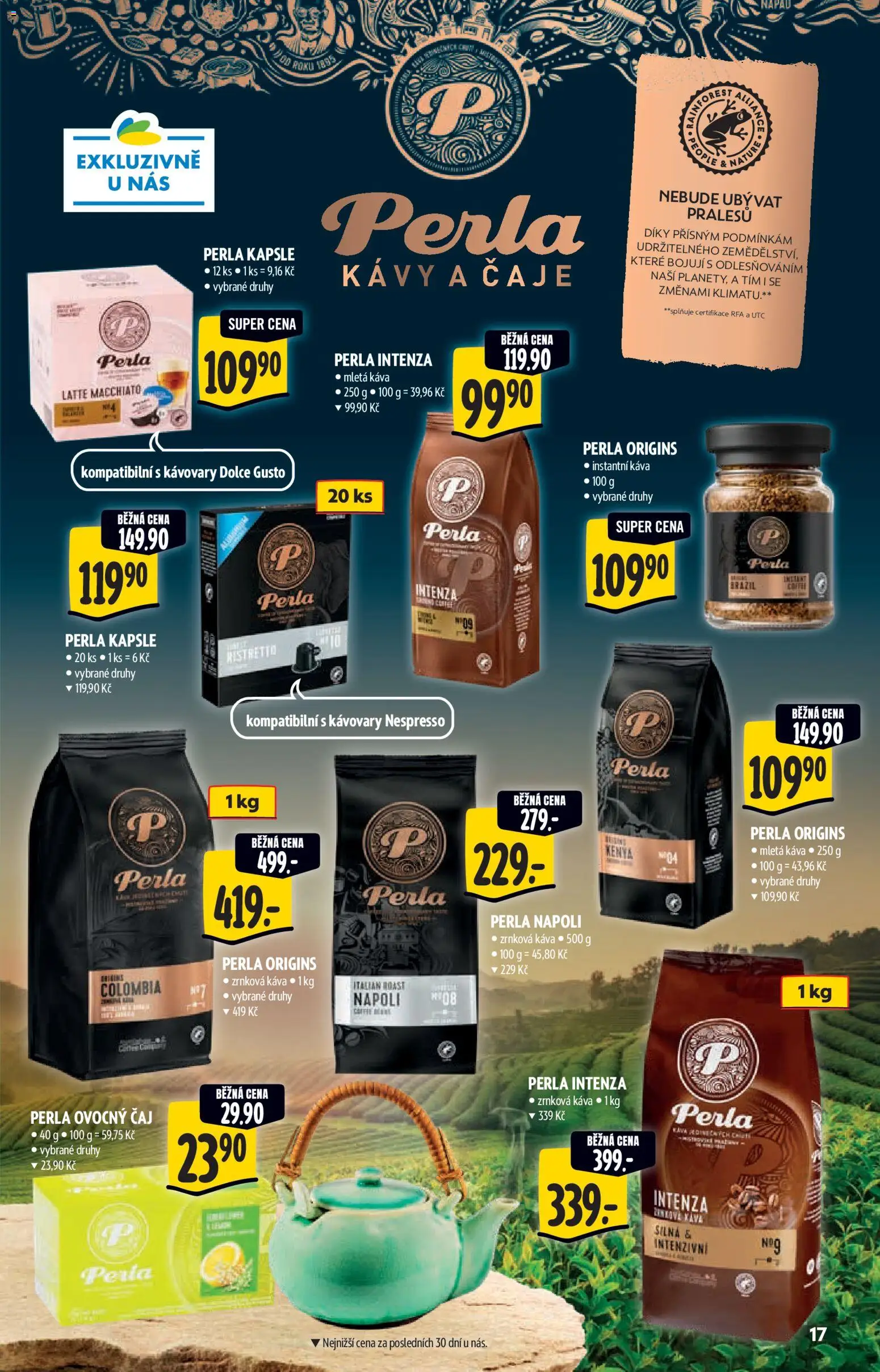 Albert katalog - Hypermarket od 17.06.2026 | Strana: 17 | Produkty: Dolce Gusto, Káva, Nespresso, Mletá káva