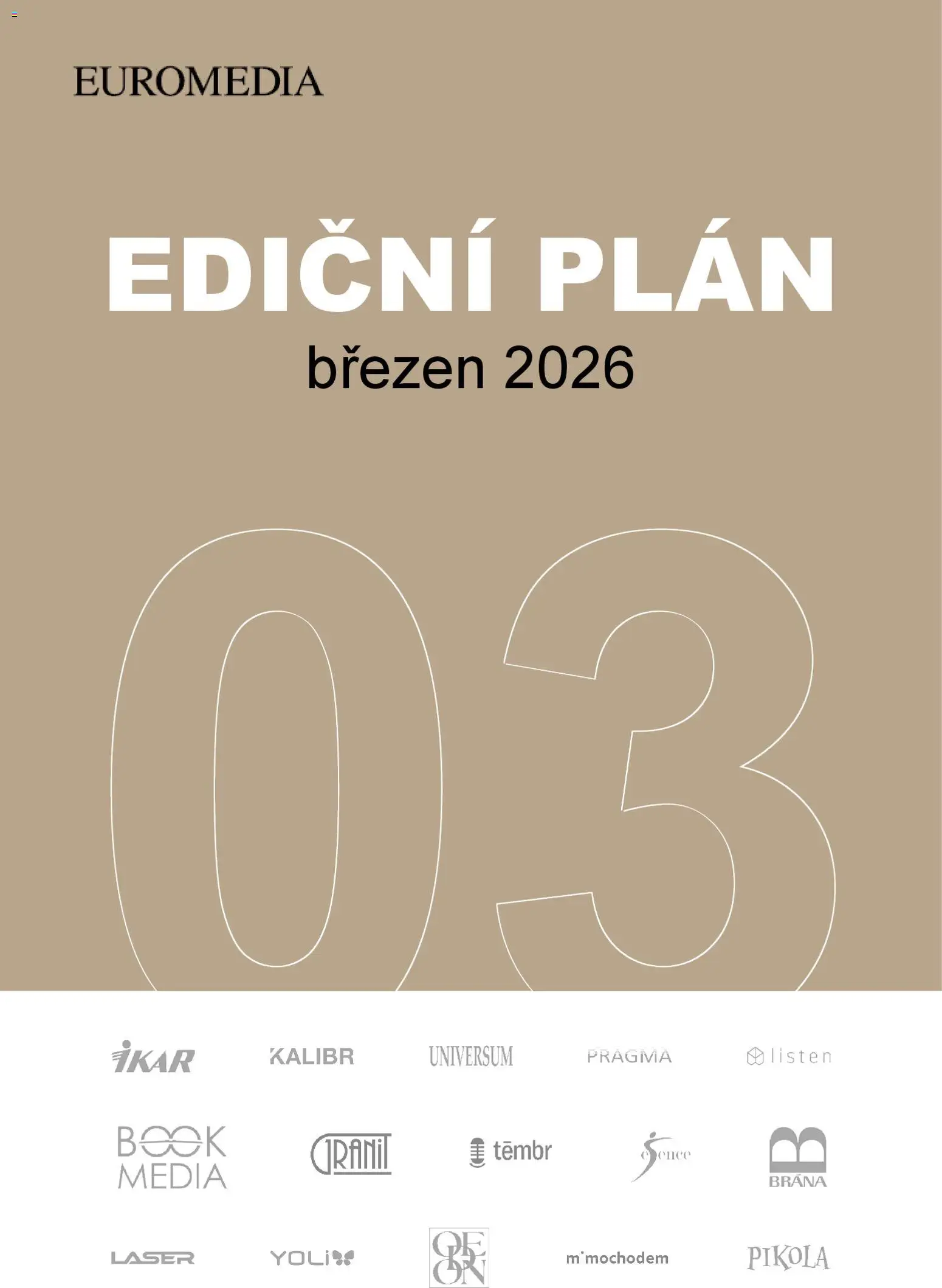 Knižní klub leták - Březen 2026 od 01.03.2026 | Strana: 1 | Produkty: Pikola