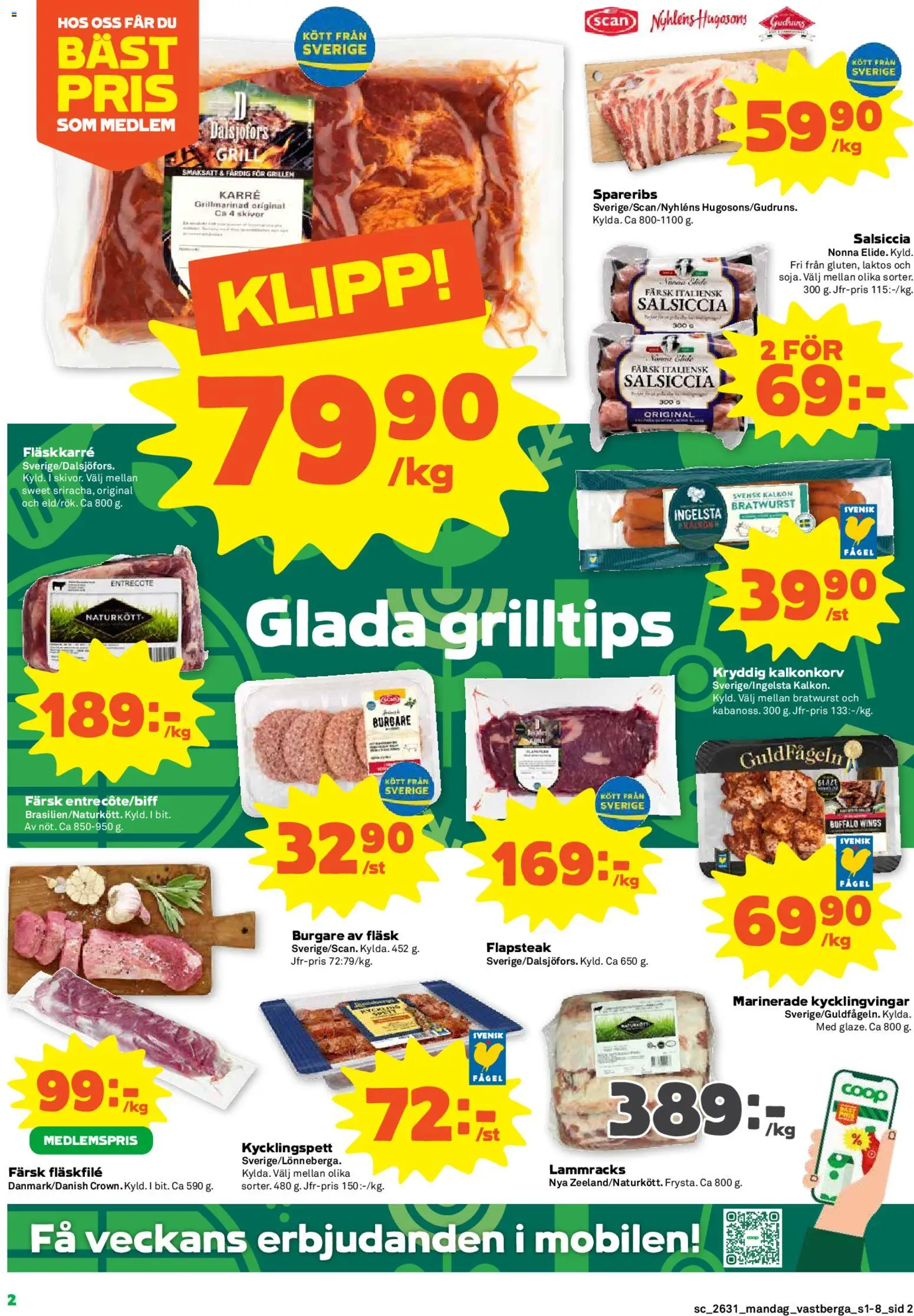Coop Forum reklamblad aktuell från 27/07/2026 | Sida: 2