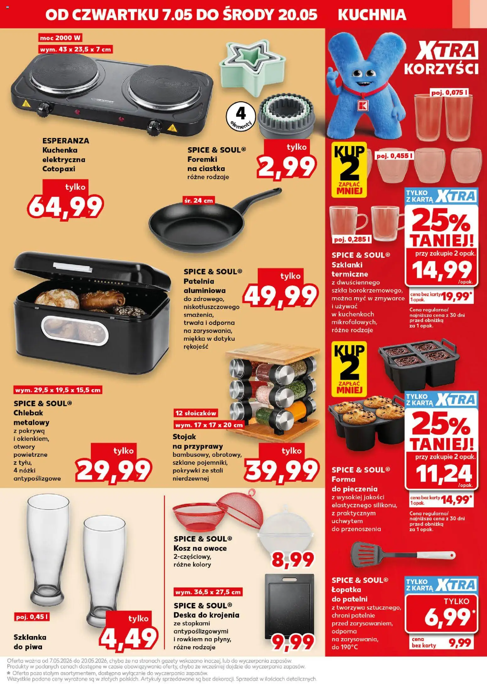 Kaufland Polsko leták - Złap okazje od 07.05.2026 | Strana: 15 | Produkty: Forma, Lopatka, Karty