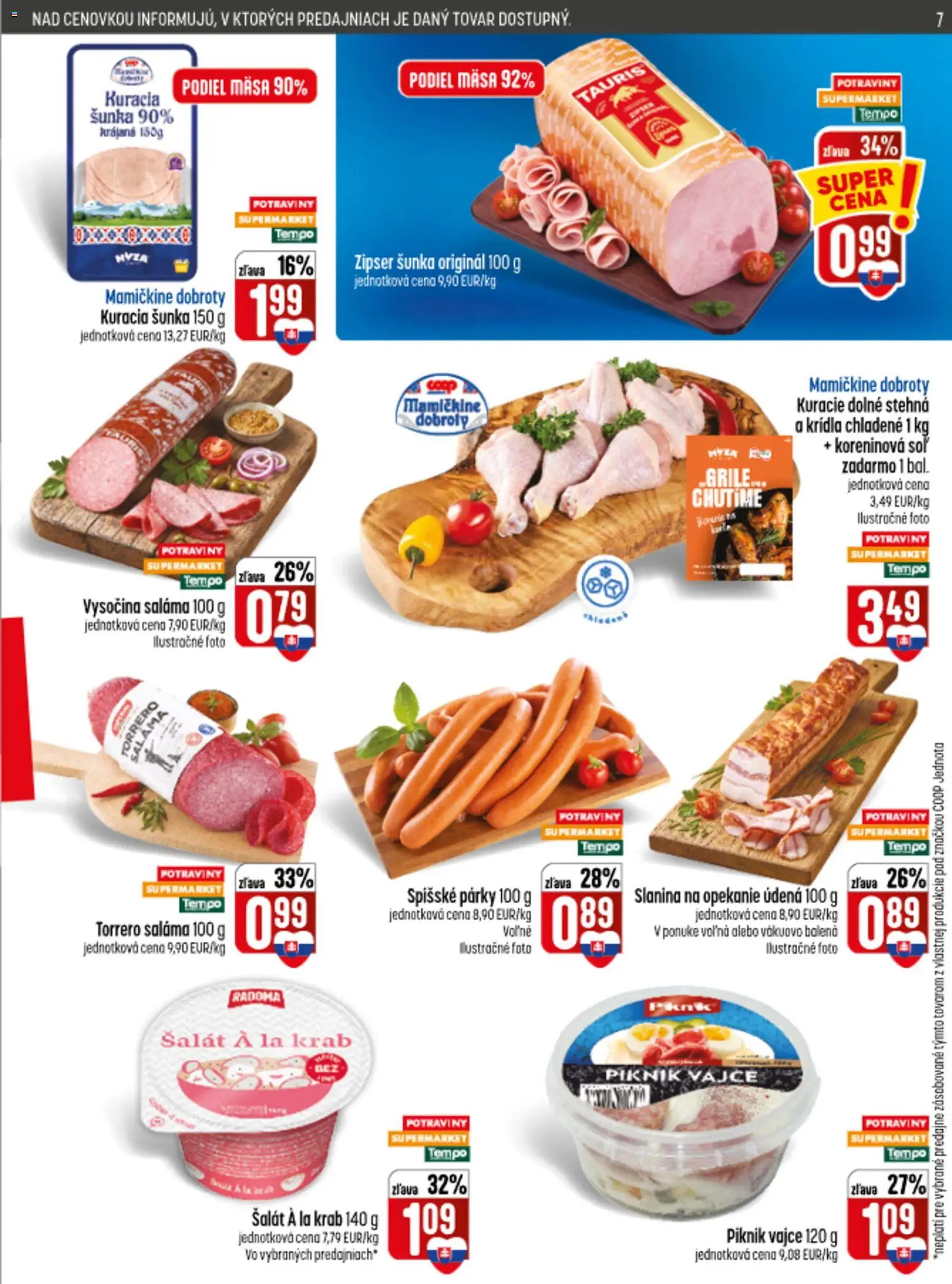 Nové COOP Jednota akcie – leták je platný od 10.09.2026 | Strana: 7