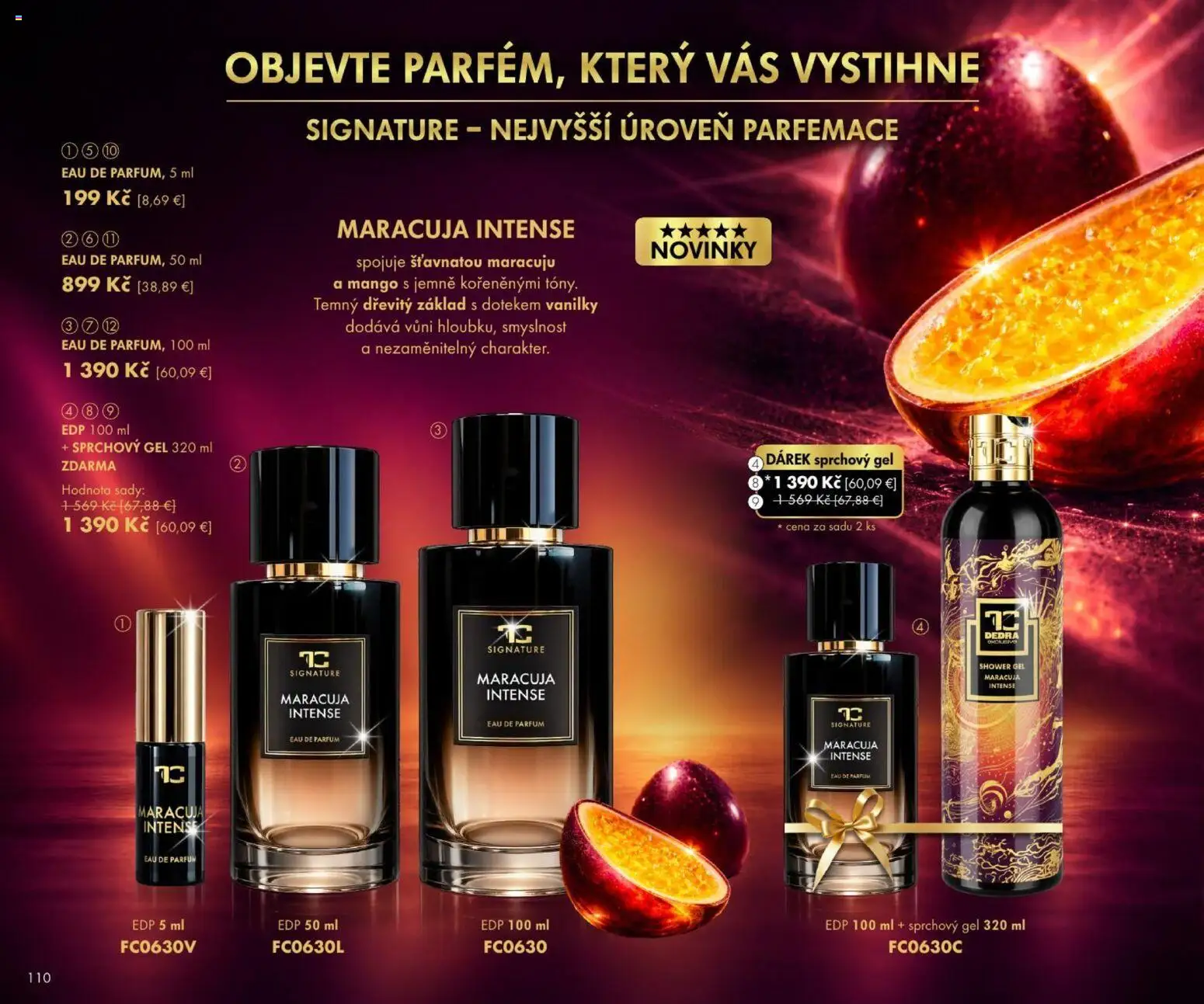 Nové Dedra akcie – leták je platný od 23.10.2026 | Strana: 10 | Produkty: Sprchový gél, Mango