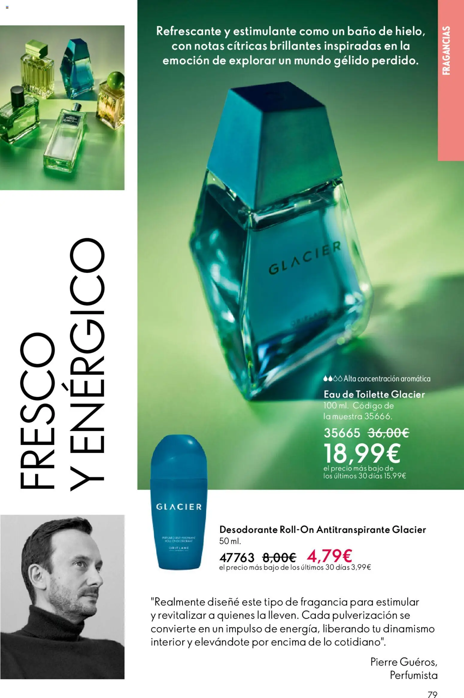 Oriflame - Catálogo Campaña 6 │ válido desde el 22.04.2026 | Página: 79 | Productos: Fragancia, Eau de toilette, Desodorante, Antitranspirante