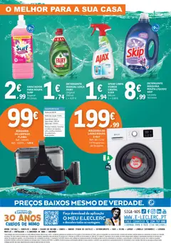 Pré-visualização E.Leclerc - Folheto Limpeza do Lar válido de 25/08/2026 | Página: 9 | Produtos: Fragrância, Ingredientes, Amaciador de roupa, Detergente