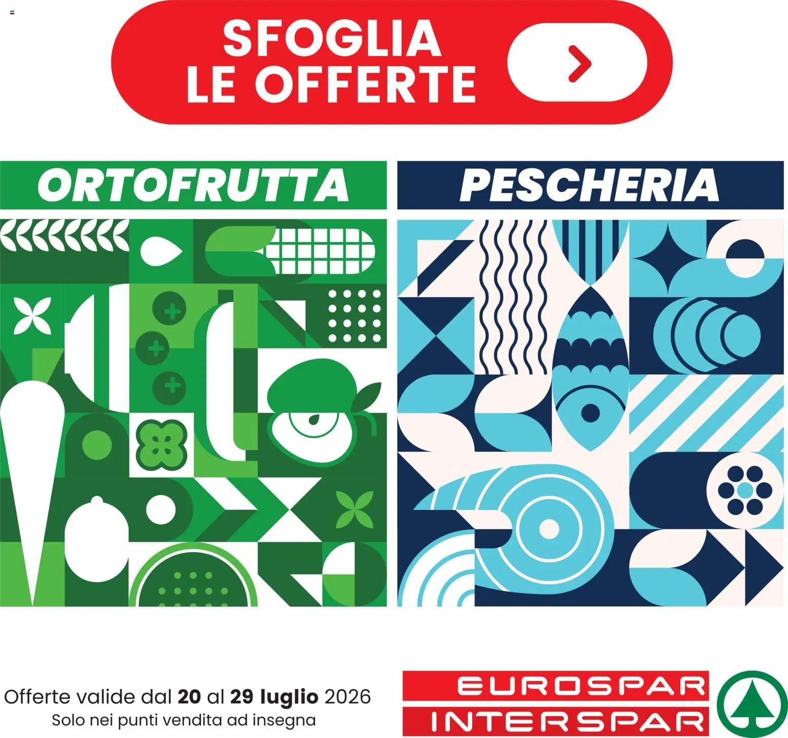 Volantino Interspar del 20/07/2026 | Pagina: 1