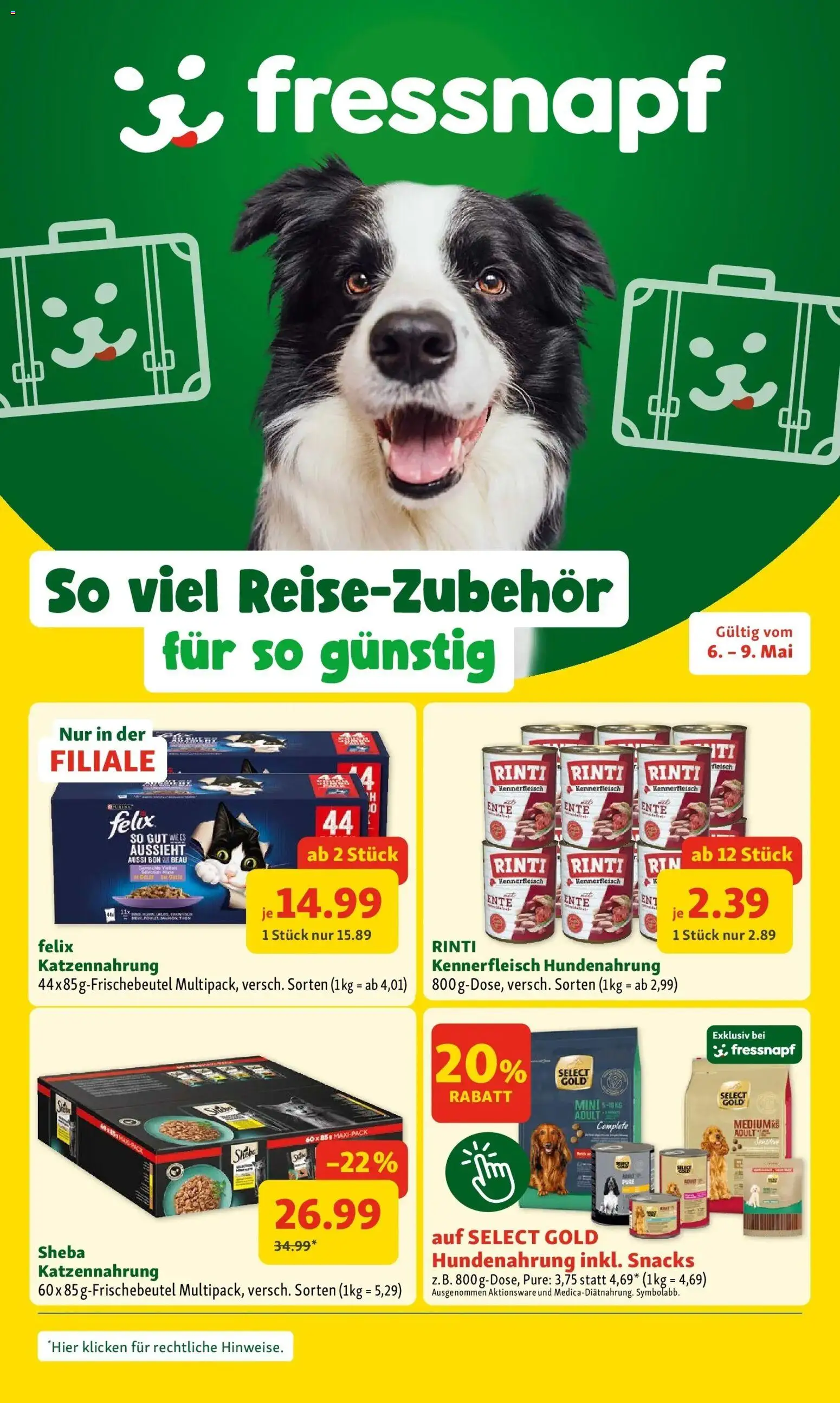 Fressnapf Flugblatt gültig ab 06.05.2026 | Seite: 1