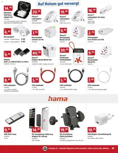 Bauhaus aktionen ab 29.06.2026 gültig | Seite: 29 | Produkte: Powerbank, Adapter, Usb