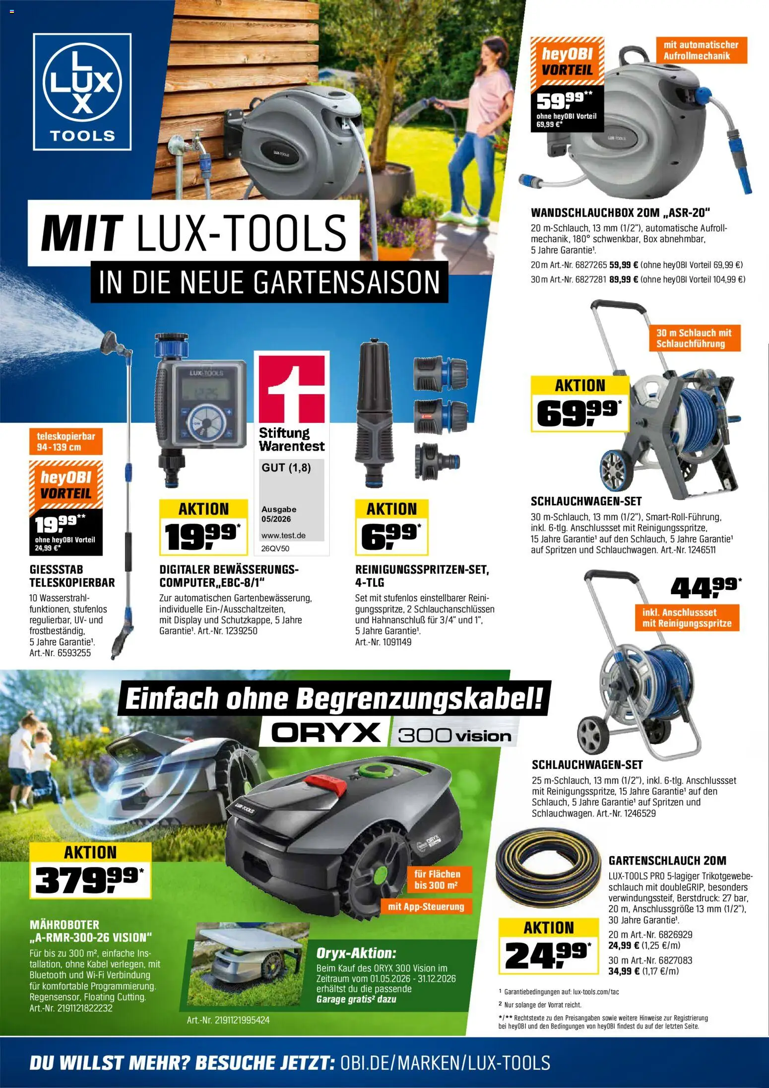 Obi Prospekt – gültig ab 01.06.2026 | Seite: 6 | Produkte: Kabel, Box