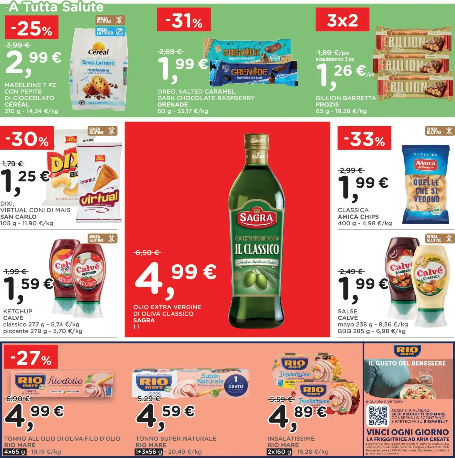 Volantino Poli del 22.04.2026 | Pagina: 17 | Prodotti: Insalata, Acqua, Tonno, Mais