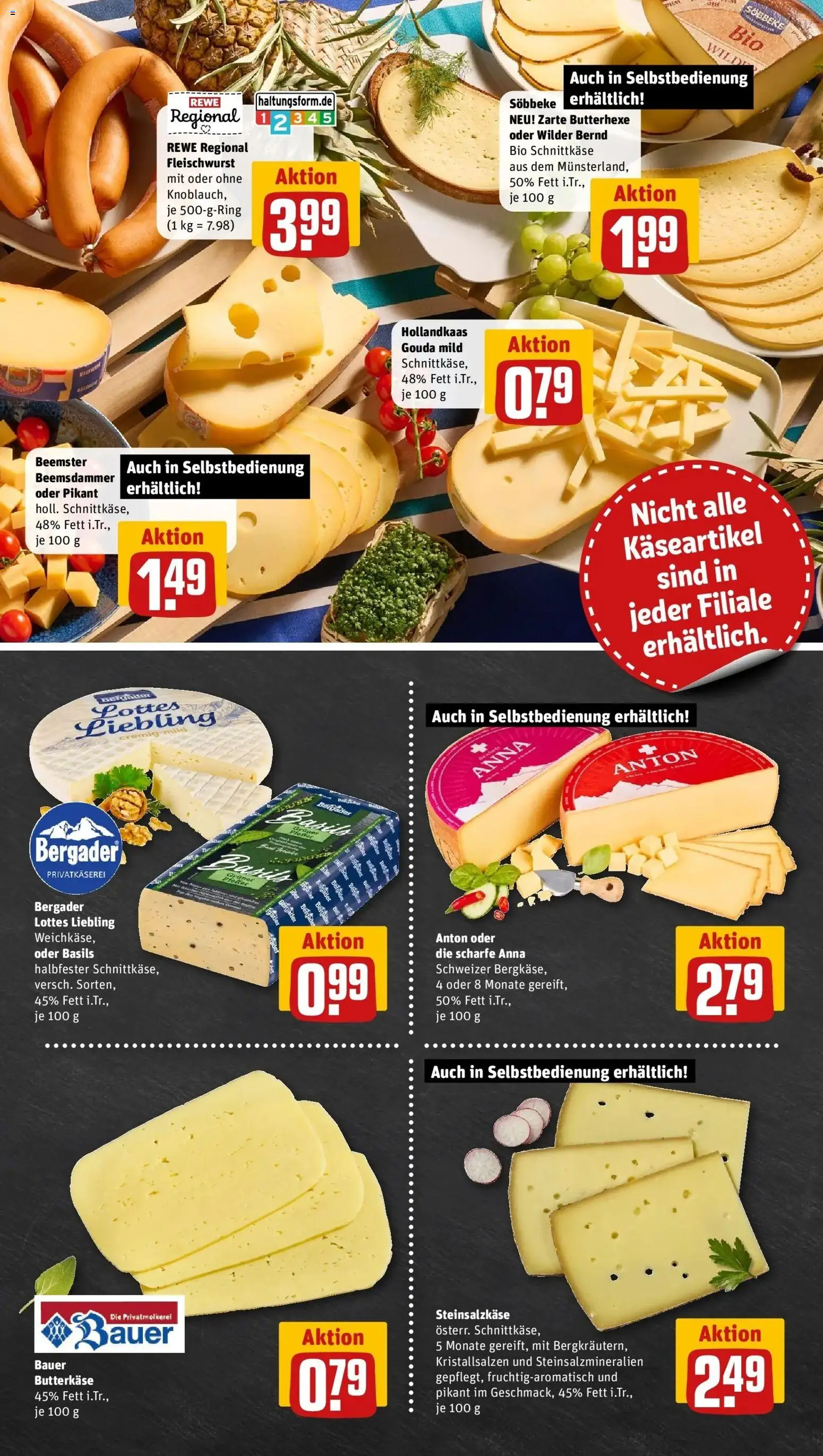 REWE Prospekt ab 17.08.2026 zum Blättern » Angebote | Seite: 11 | Produkte: Gouda, Pfeffer