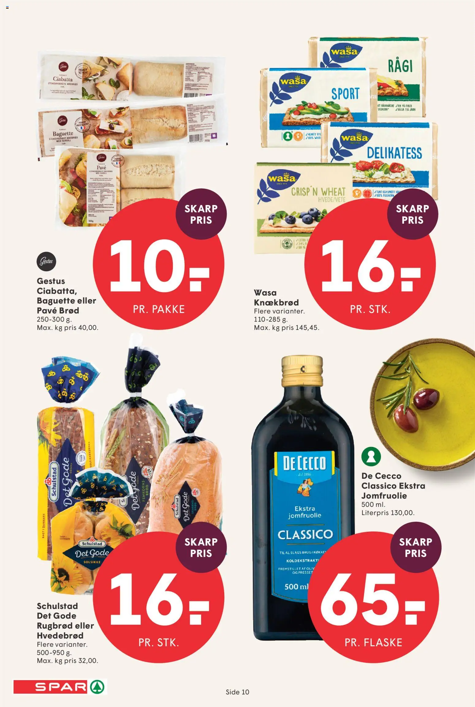Spar tilbudsavis – gyldig fra 29.05.2026 | Side: 11 | Produkter: Solsikkekerner, Rugbrød, Knækbrød, Bad