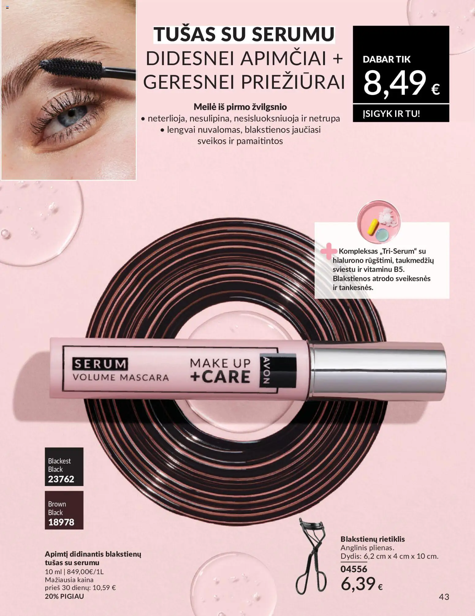 AVON akcijos nuo 2026.05.01 | Puslapis: 43 | Prekių: Tušas