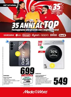 Anteprima del volantino Media World volantino valido a partire dal 01/10/2026