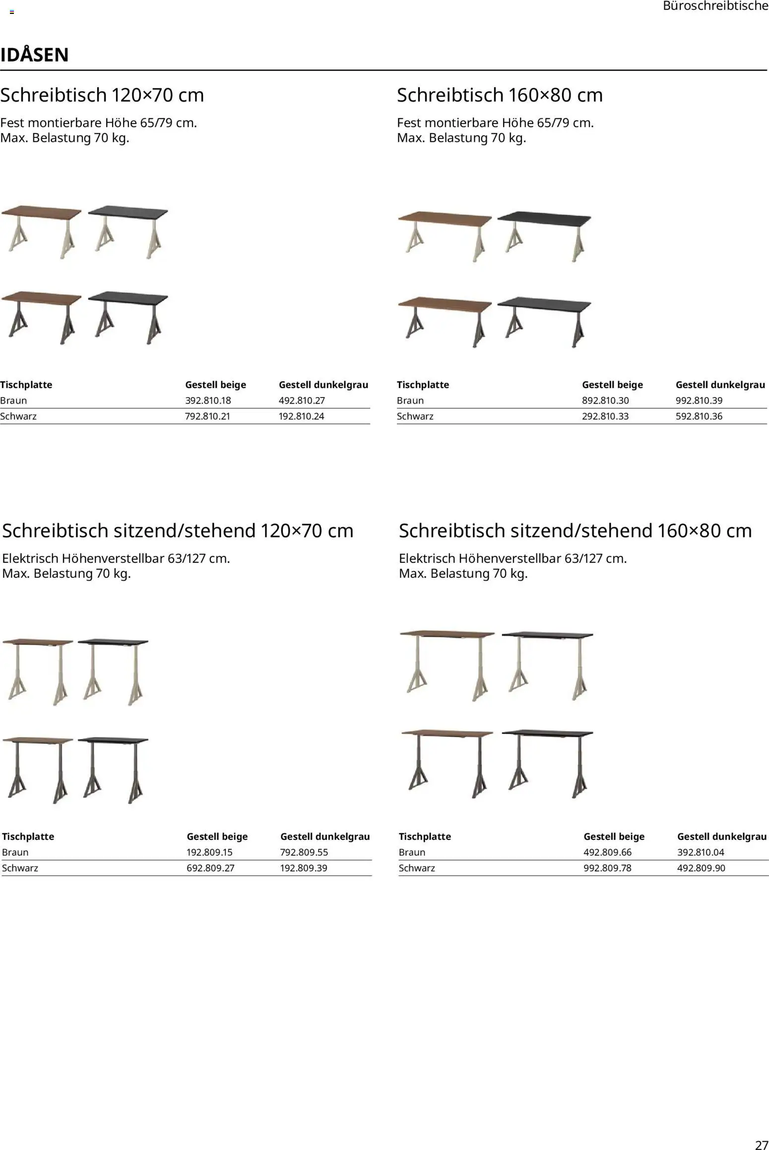 Ikea Büroeinrichtung – gültig ab 01.04.2026 | Seite: 27