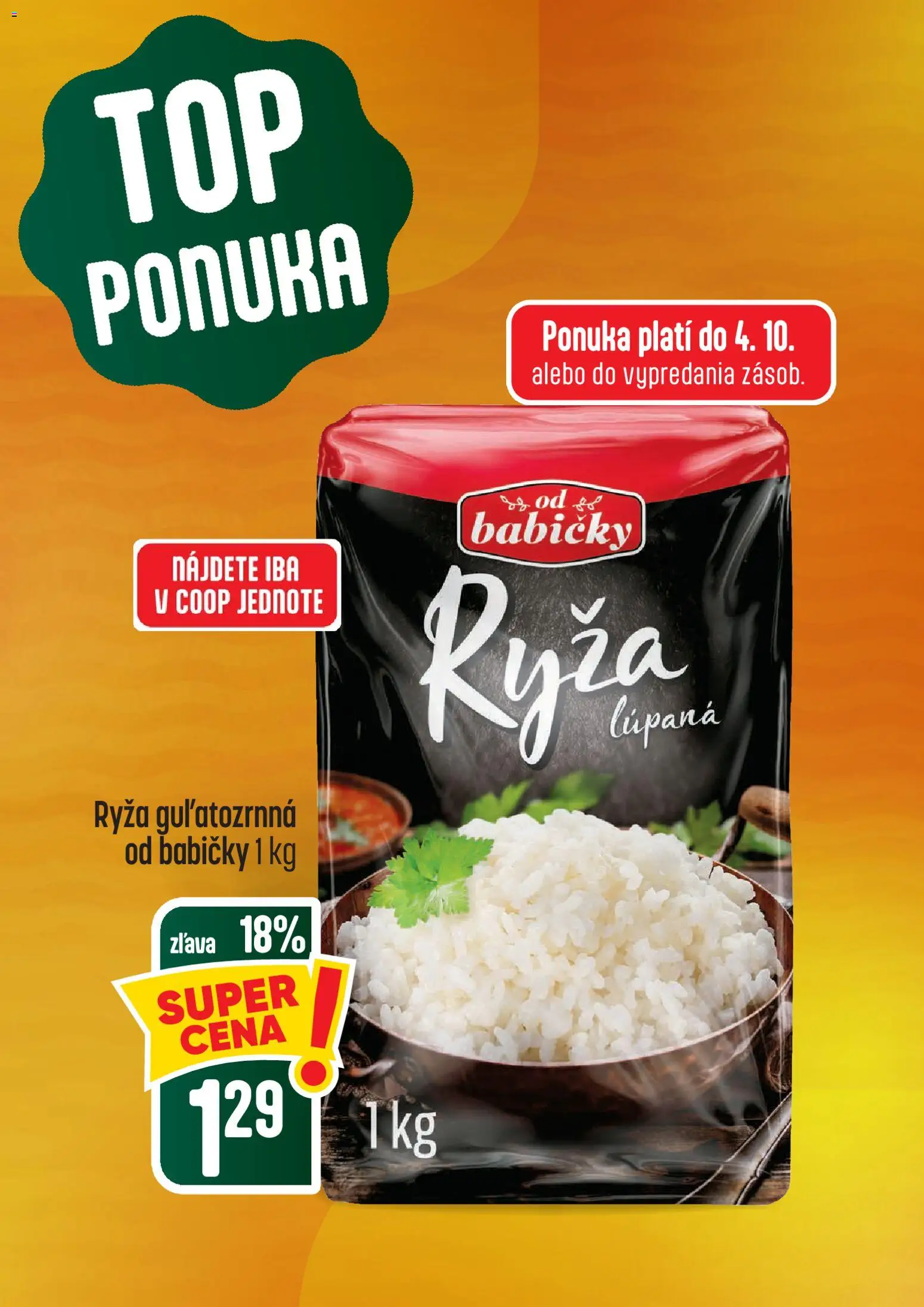 Nové COOP Jednota akcie – leták je platný od 01.10.2026 | Strana: 3