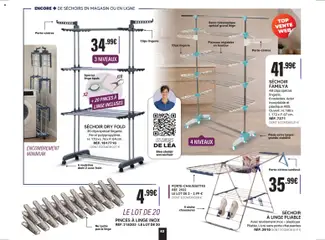 Shopix - Prévisualisation de Shopix catalogue printemps/été valide à partir de 20.04.2026 | Page: 83 | Produits: Pinces, Séchoir, Livre