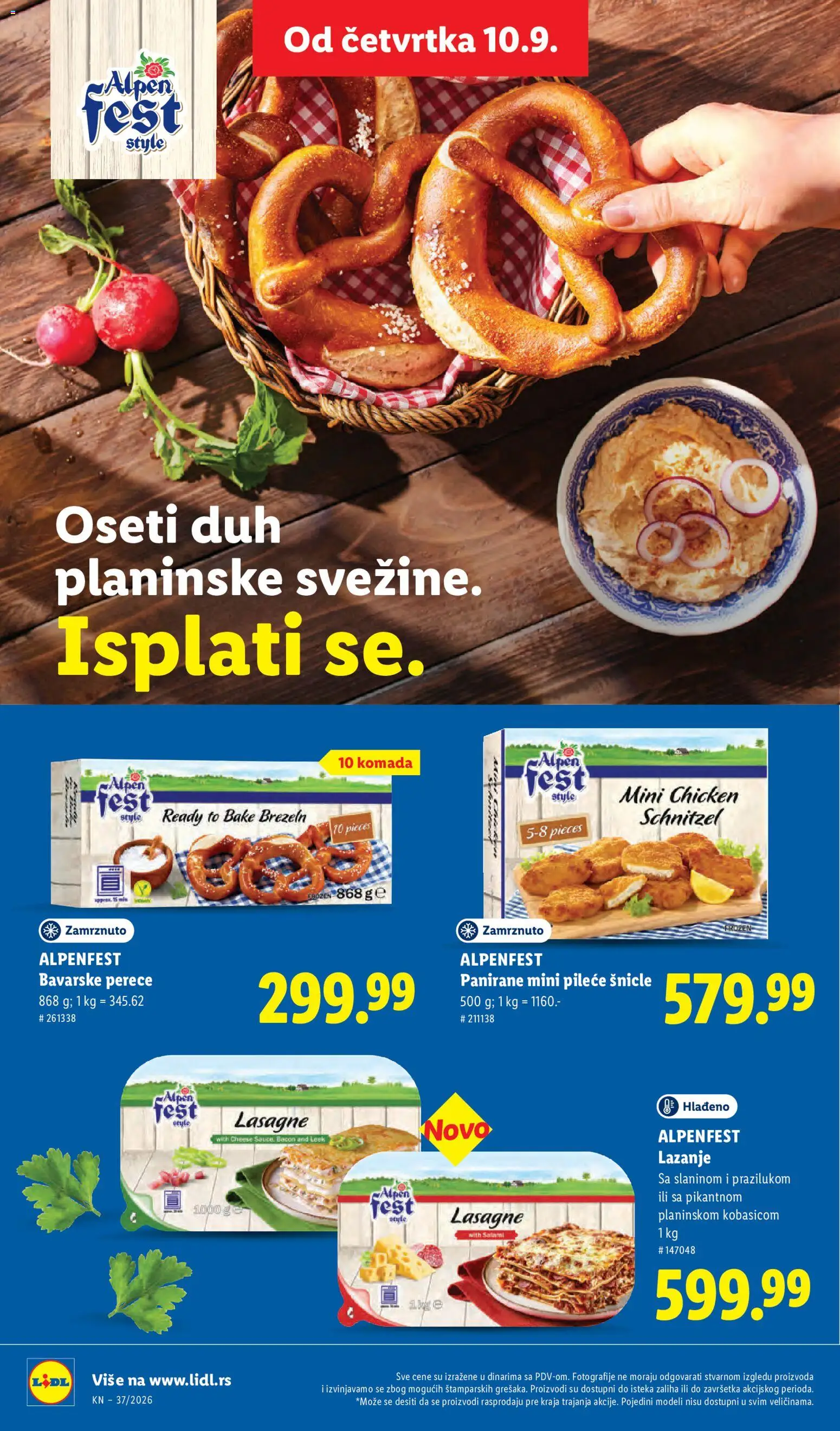 Lidl katalog - važi od 10.09.2026 | Strana: 46