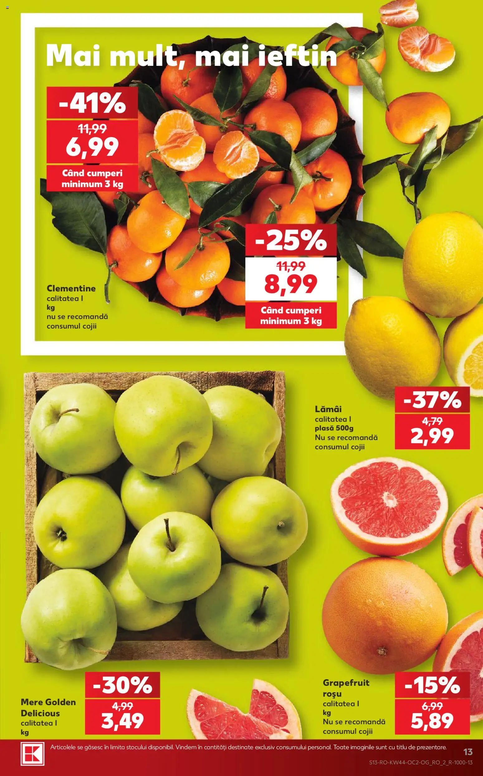 Noul catalog Kaufland – valabil de la 28.10.2026 | Pagină: 13