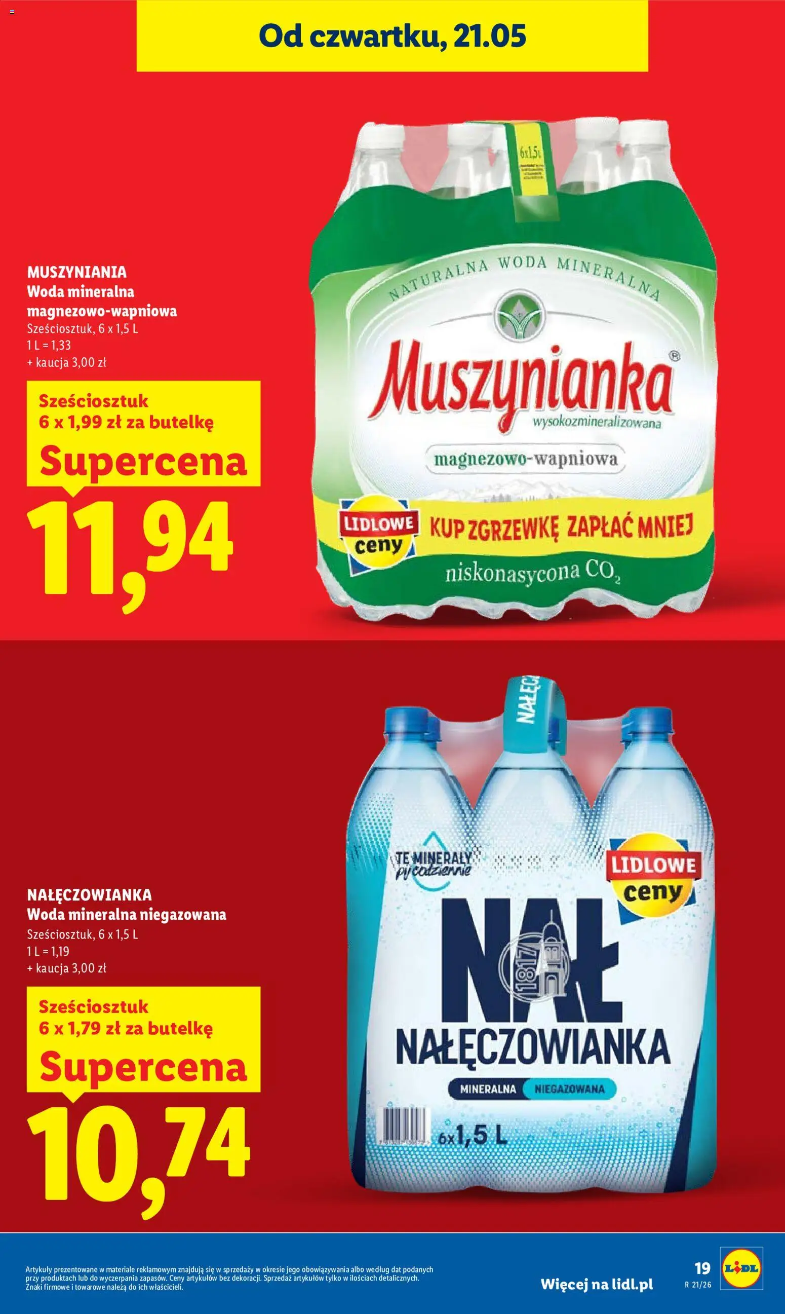Lidl Polsko leták od 21.05.2026 | Strana: 19 | Produkty: Minerály