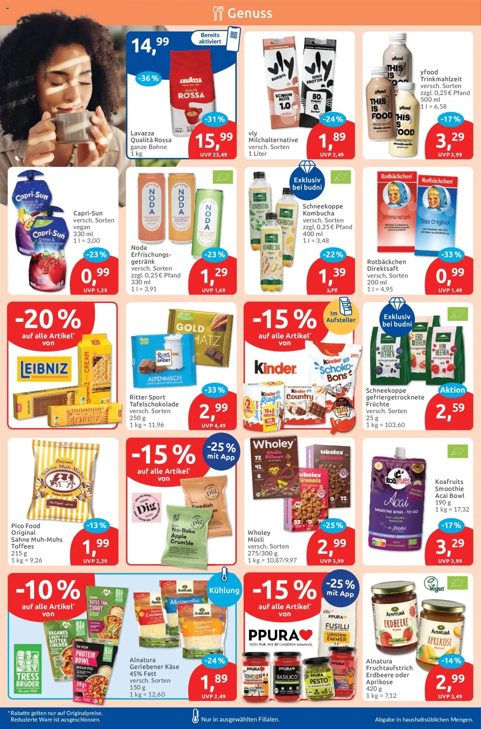 Budni Prospekt – gültig ab 27.07.2026 | Seite: 6 | Produkte: Käse, Mozzarella, Gouda, Ritter sport