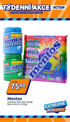 Náhled letáku Action leták od 16.09.2026