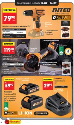 Pogląd oferty "Biedronka gazetka - Hity i inspiracje" - ważna od 12.09.2026 | Strona: 16