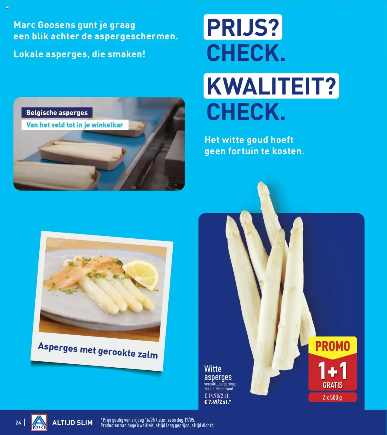 {H1} | Pagina: 24 | Producten: Zalm, Asperges