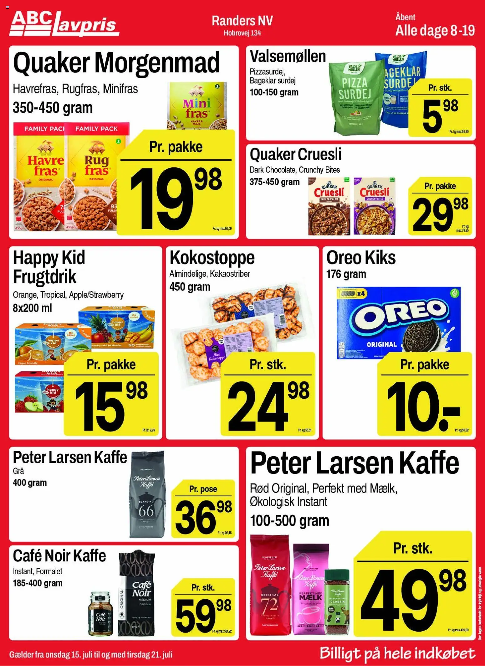 Abc Lavpris tilbudsavis – gyldig fra 15/07/2026 | Side: 6