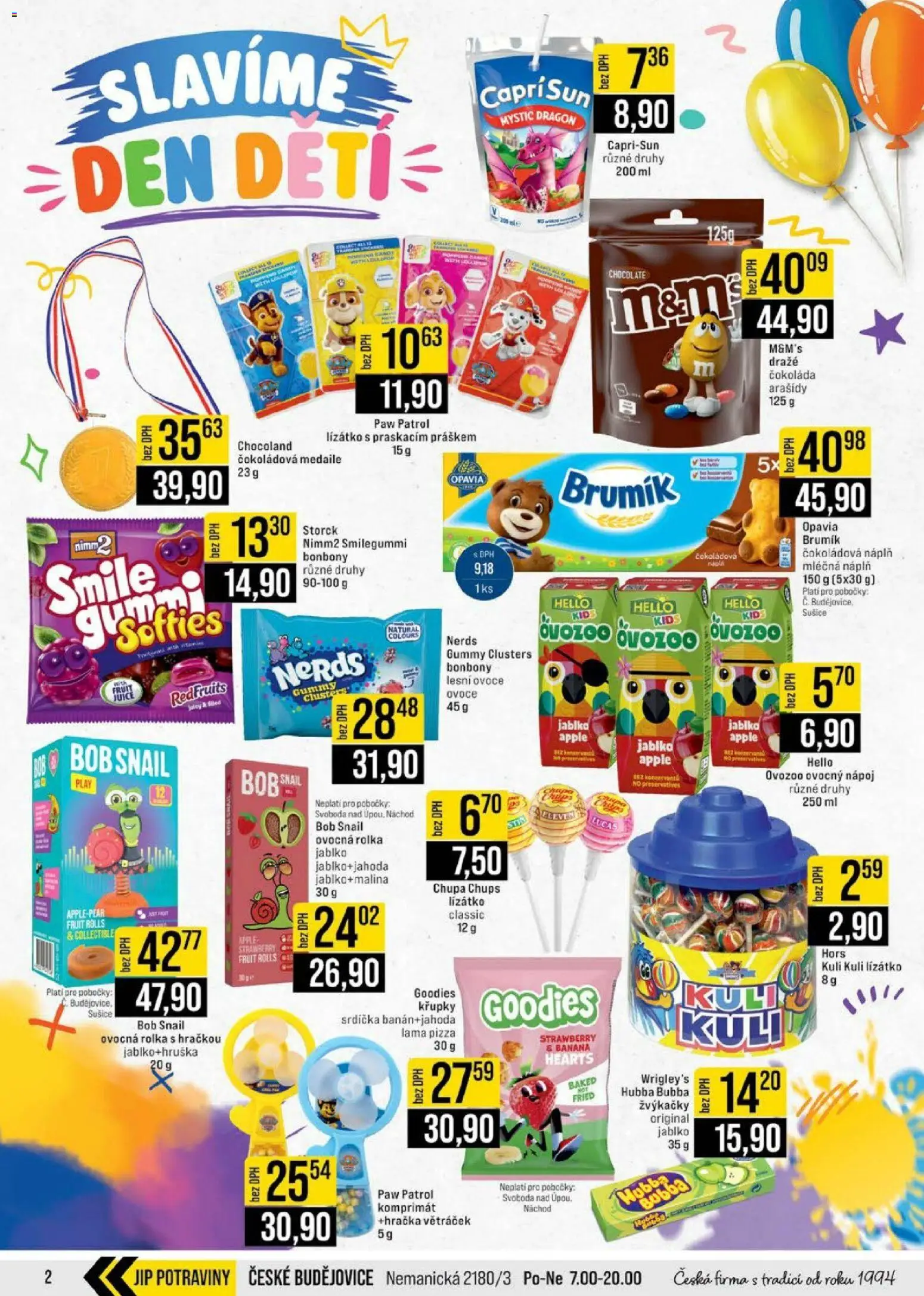 Jip leták - Cash & Carry od 27.05.2026 | Strana: 2 | Produkty: Ovoce, Apple, Sušiče, Křupky