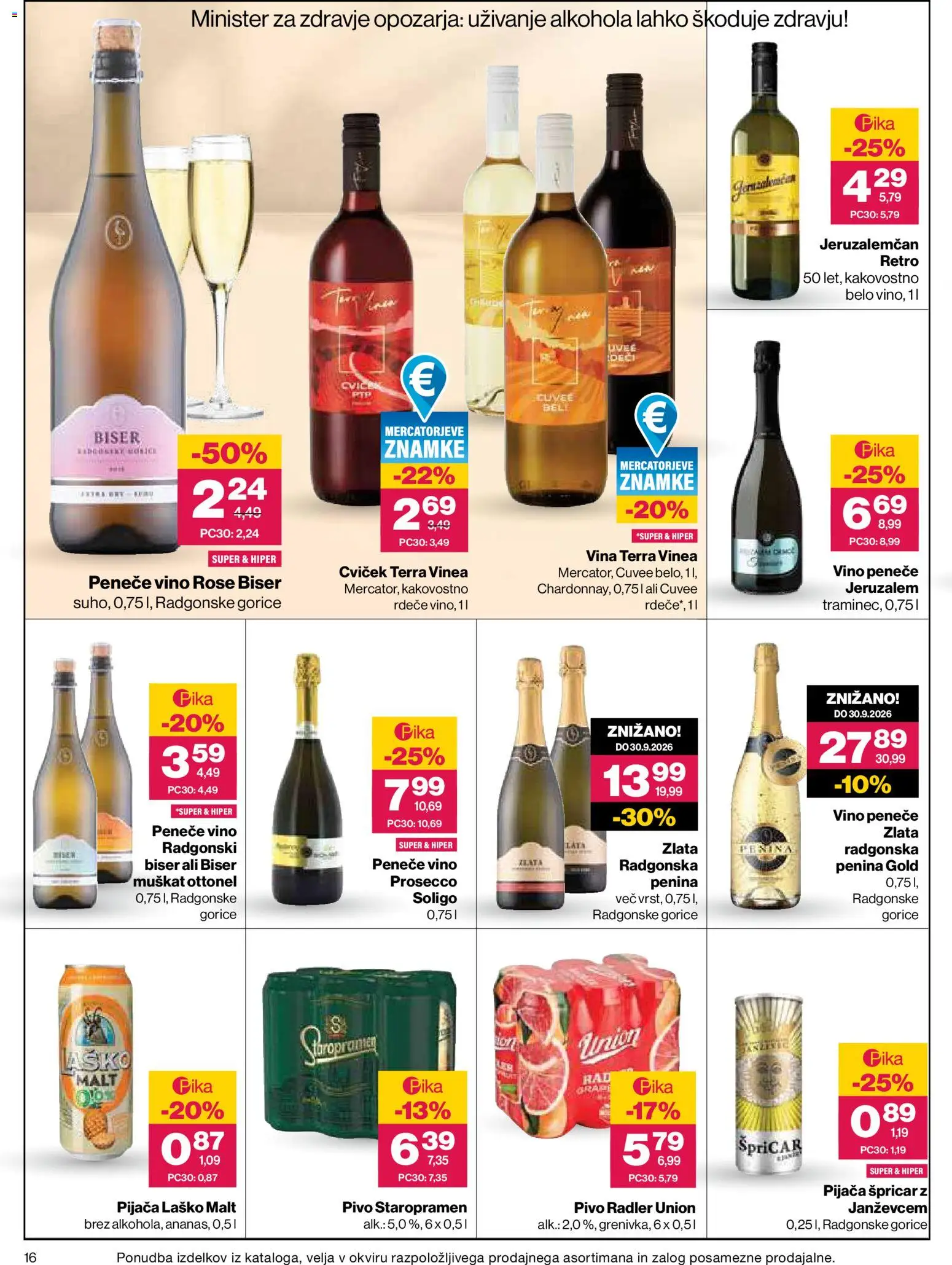 Novi Mercator katalog ponudbe – veljaven od 16.07.2026 | Stran: 16