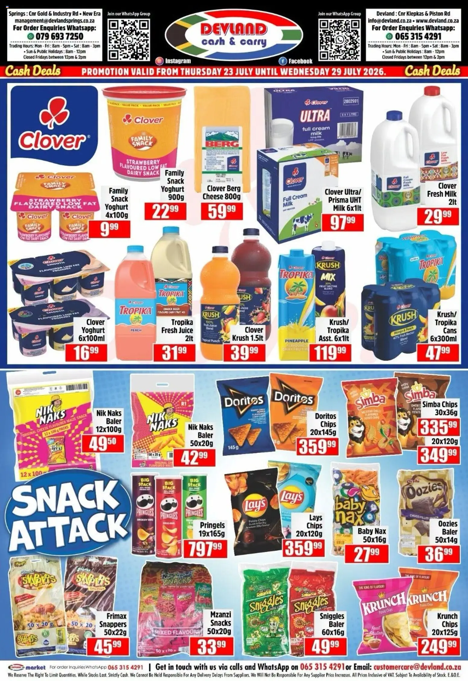 New Devland catalogue – valid from 23/07/2026 | Page: 1
