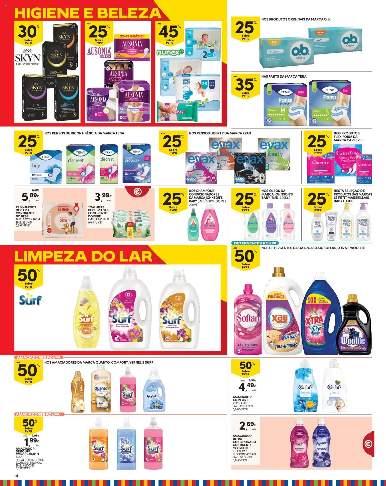 Continente Madeira │ válido de 04/08/2026 | Página: 14 | Produtos: Cama