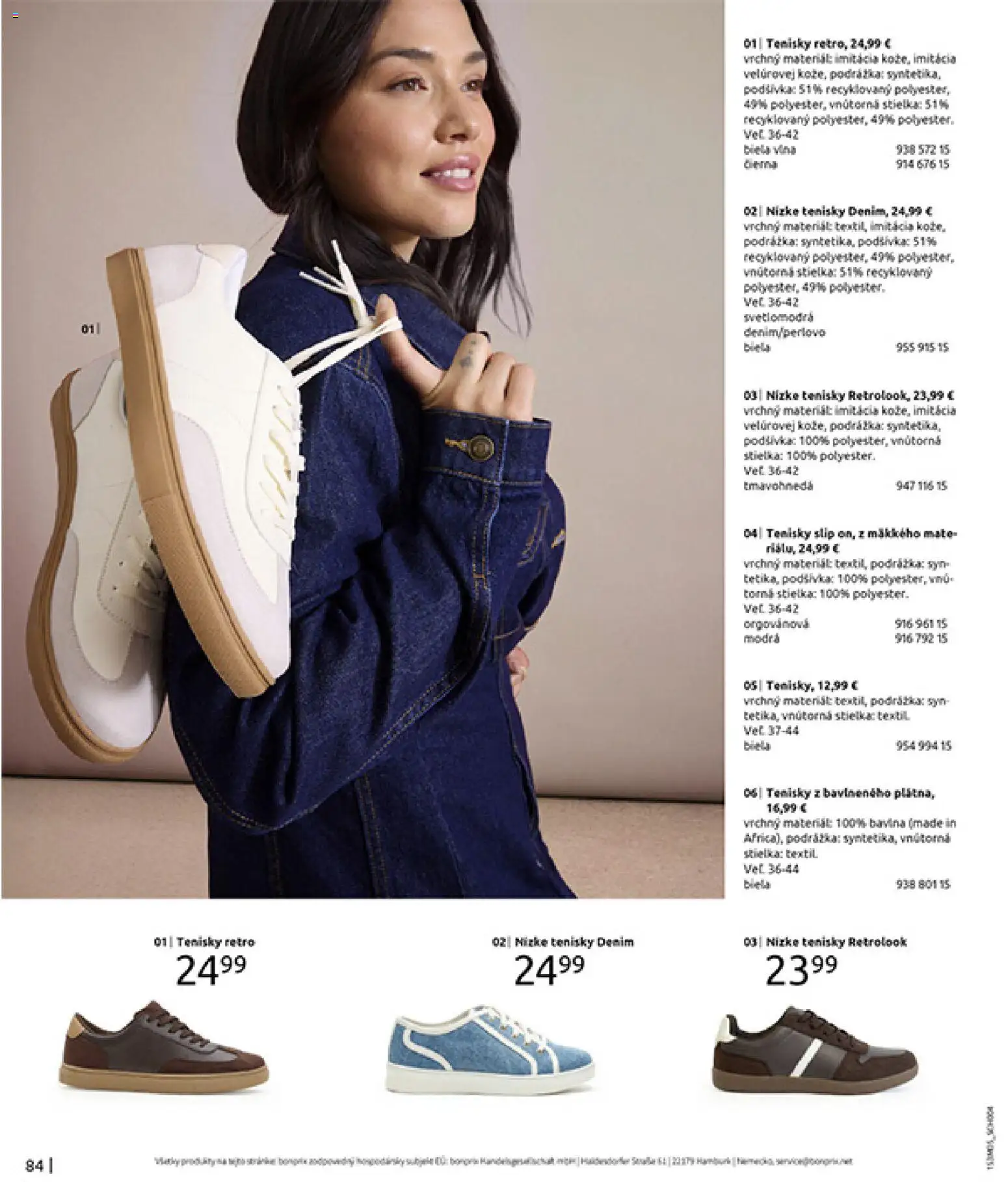 Nové Bonprix akcie – leták je platný od 05.05.2026 | Strana: 86 | Produkty: Tenisky