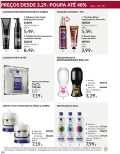 Pré-visualização Catálogo Avon Campanha 9 válido de 01/09/2026 | Página: 186