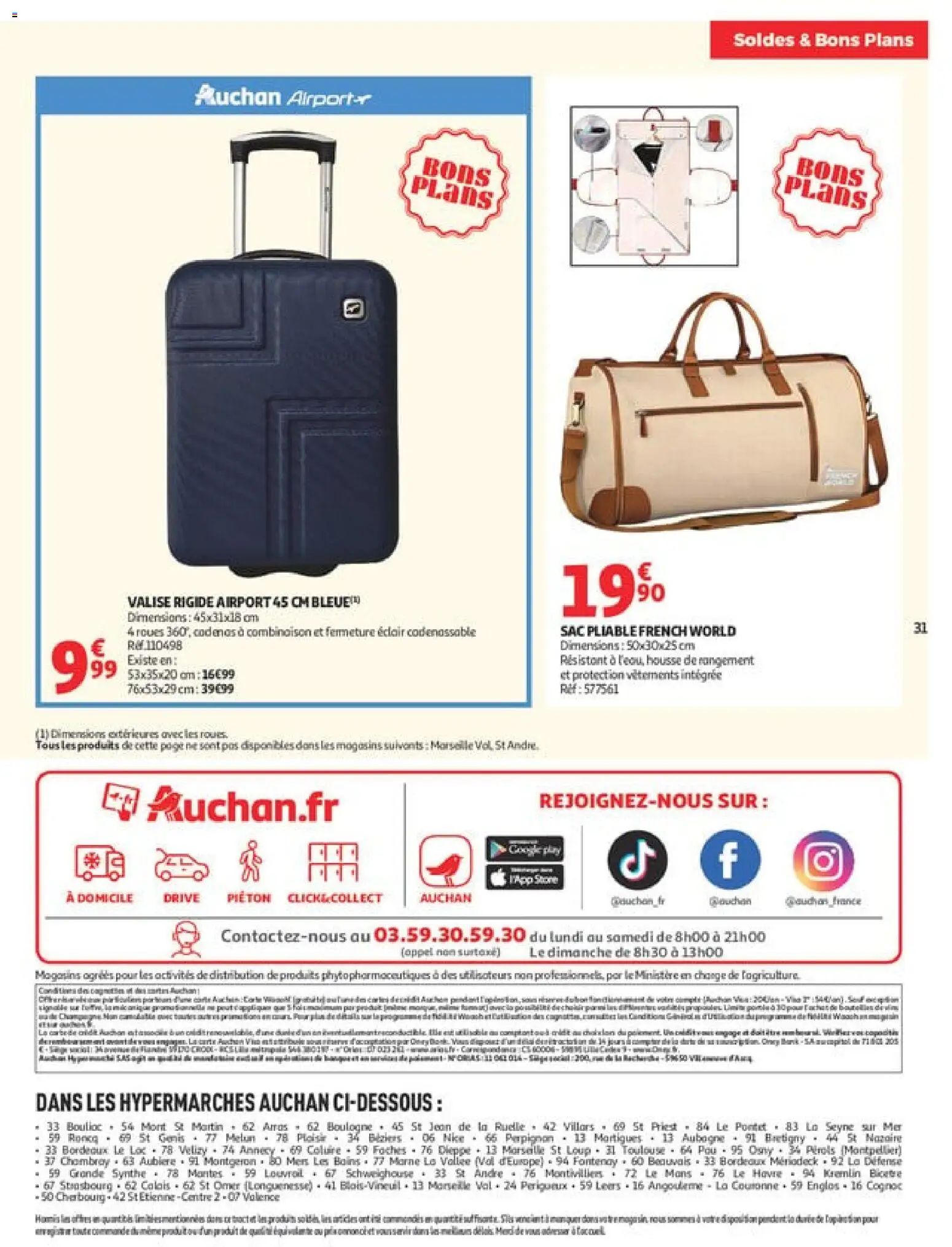 {H1} | Page: 31 | Produits: Cognac, Vêtements, Combinaison, Valise