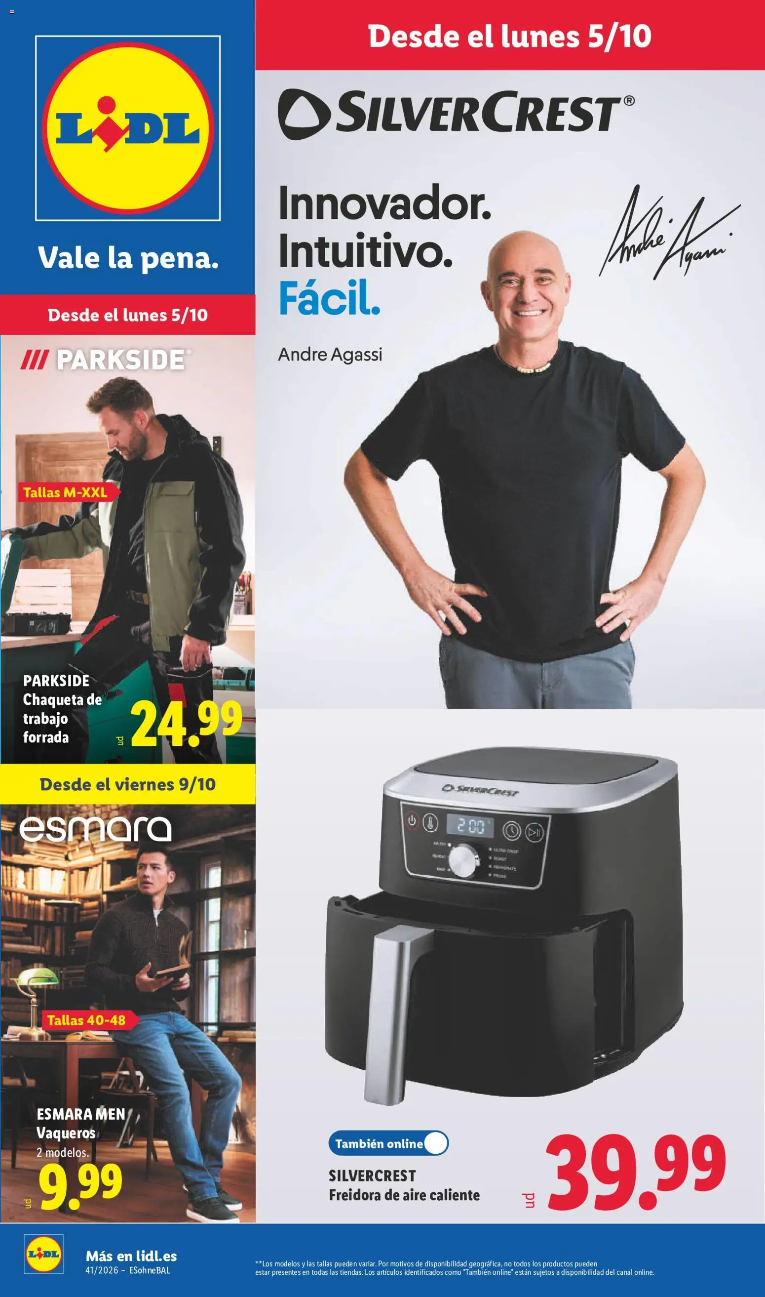 Lidl folleto de bazar │ válido desde el 05/10/2026 | Página: 1
