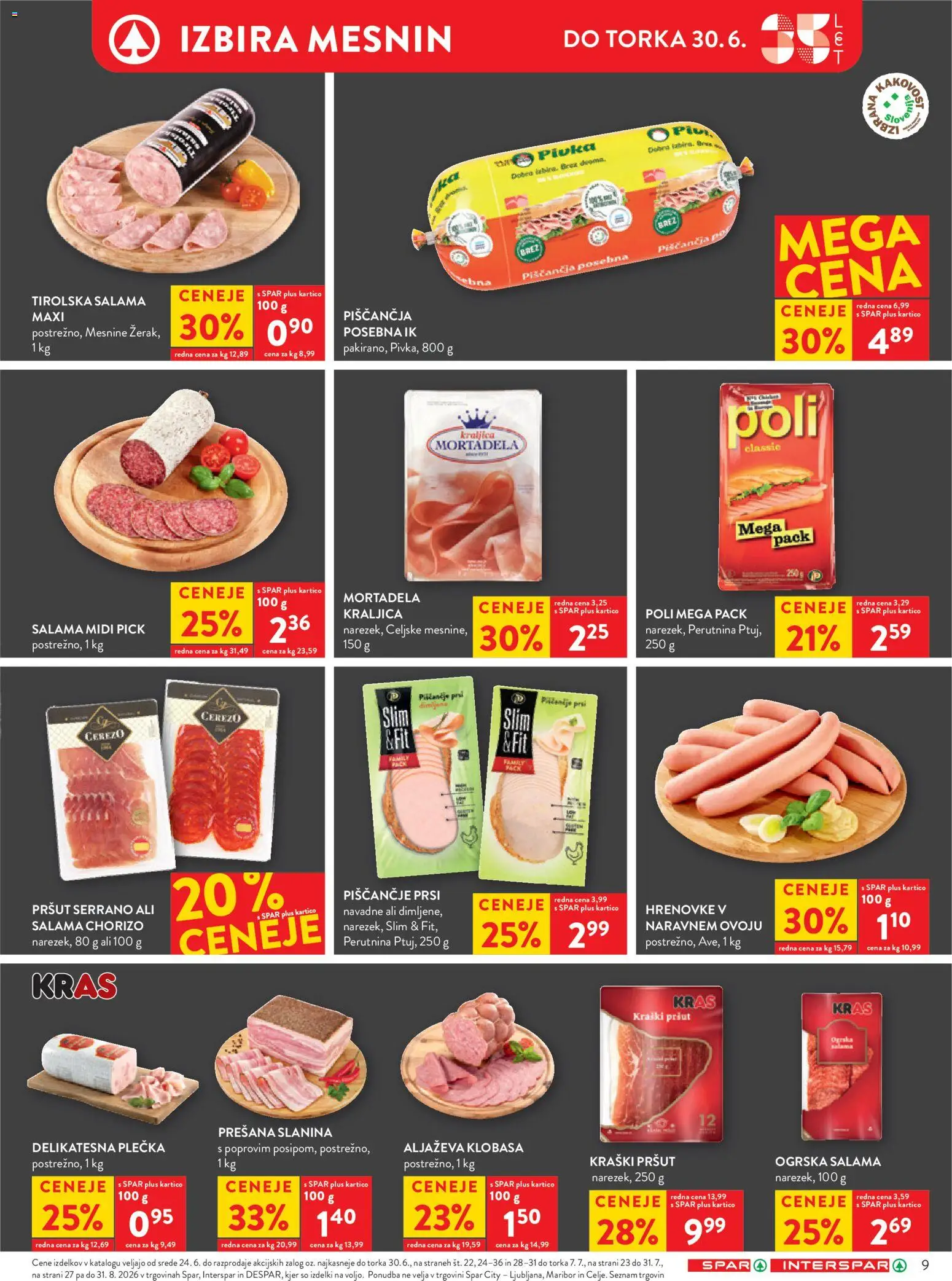 Novi Spar katalog ponudbe – veljaven od 24.06.2026 | Stran: 14