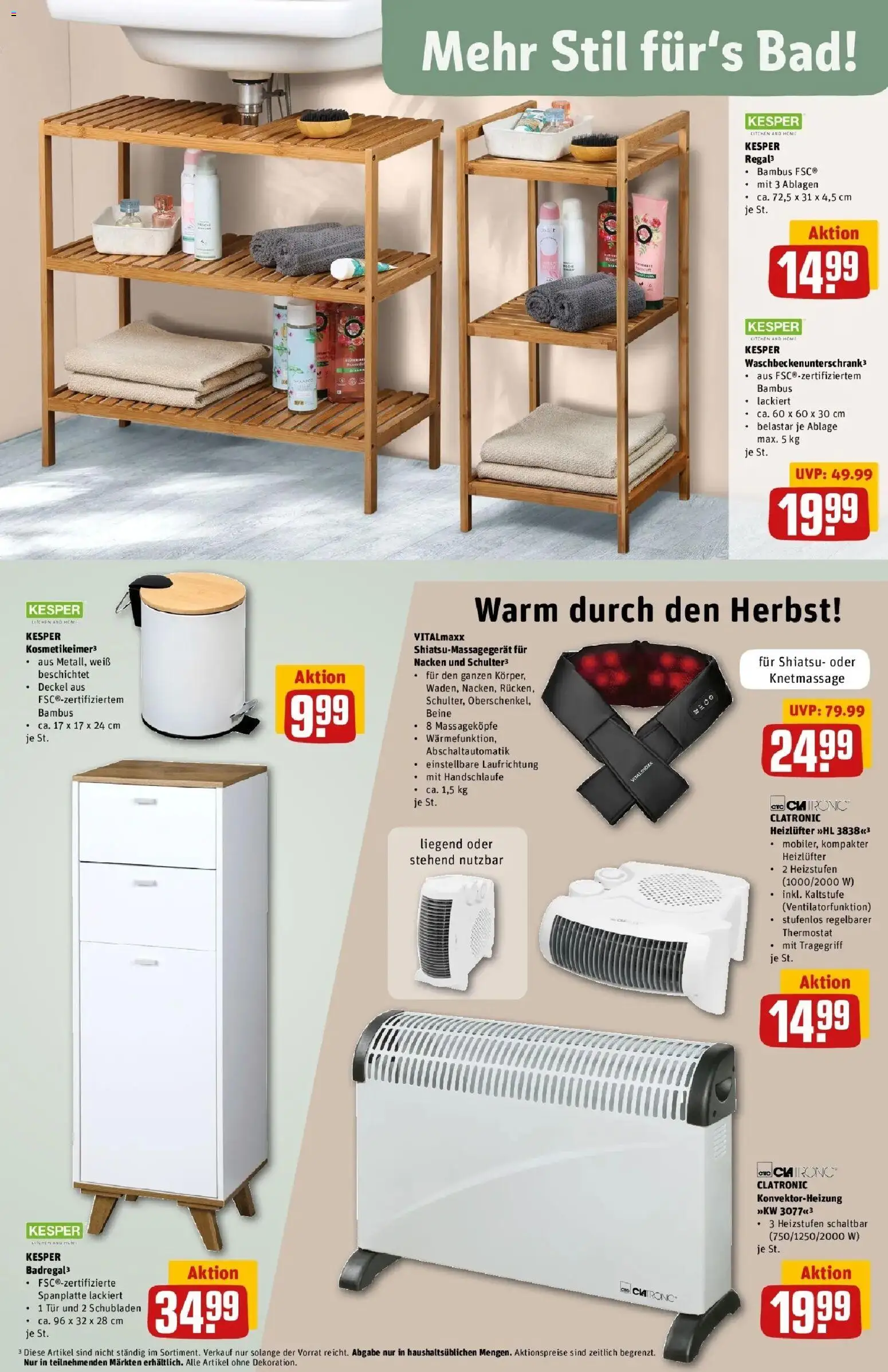 REWE Prospekt ab 26.10.2026 zum Blättern » Angebote | Seite: 35 | Produkte: Bad, Tür