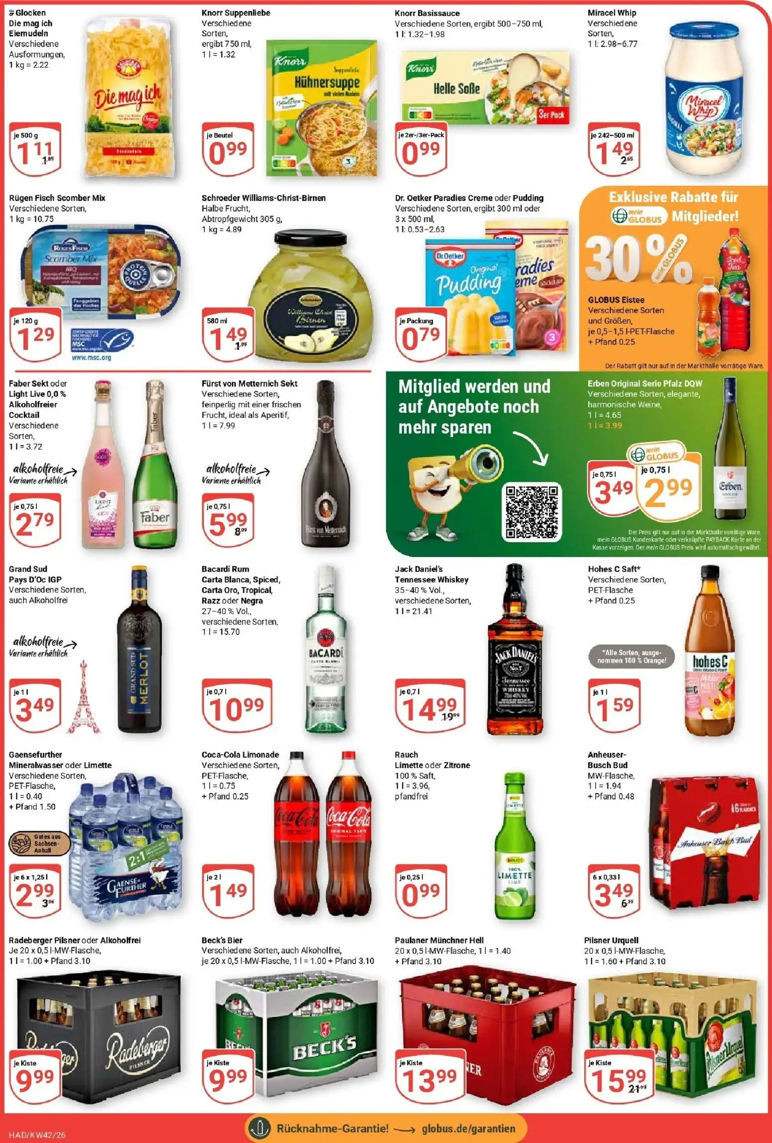 Globus Prospekt Halle (saale) (ab 12.10.2026) » Angebote online | Seite: 3 | Produkte: Cola, Bier, Knorr, Limette