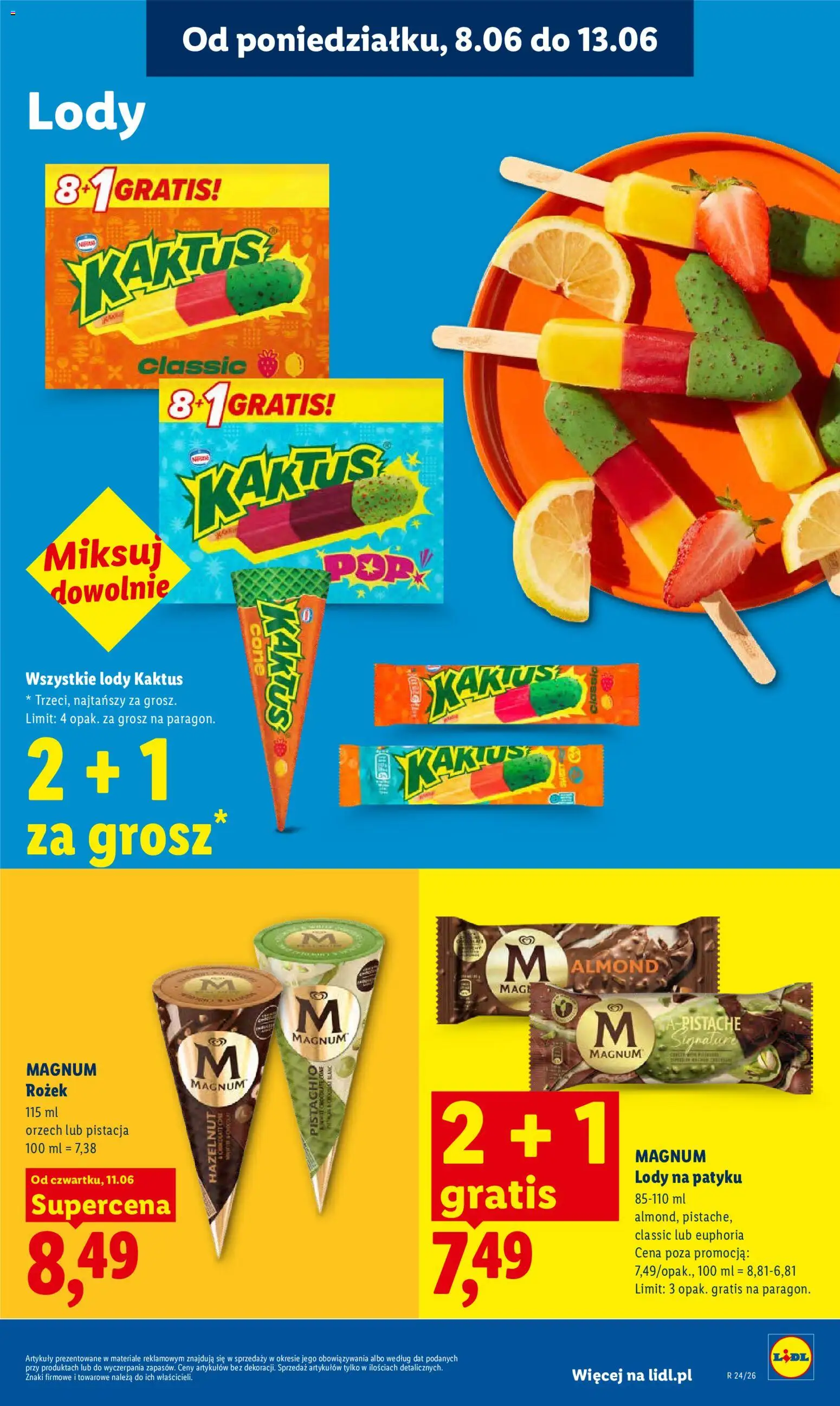 Lidl Polsko leták od 11.06.2026 | Strana: 67 | Produkty: Magnum