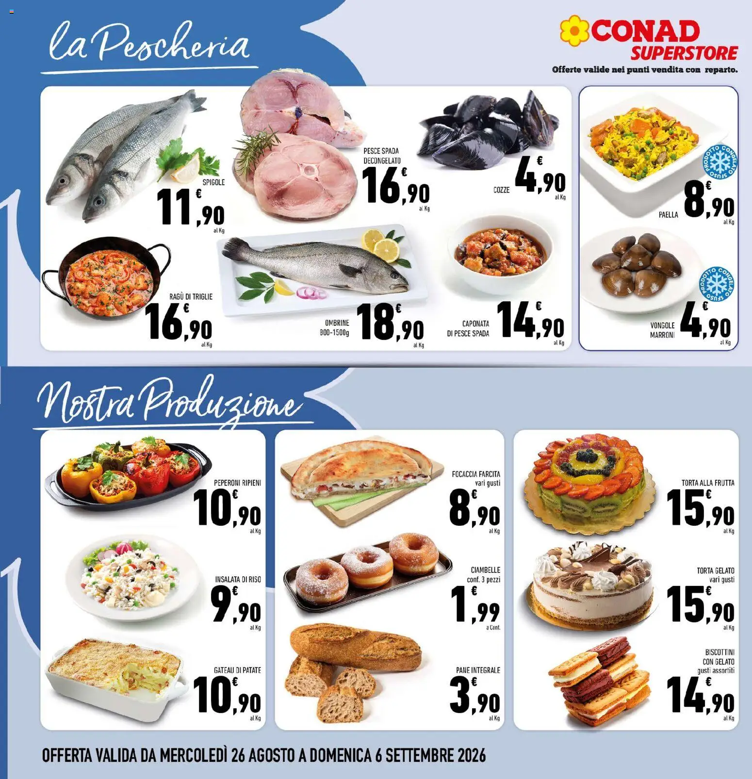 Volantino Conad del 26/08/2026 | Pagina: 6