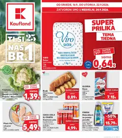 Kaufland HR akciós újság - amely érvényes a következő dátumtól: 2026.09.16.