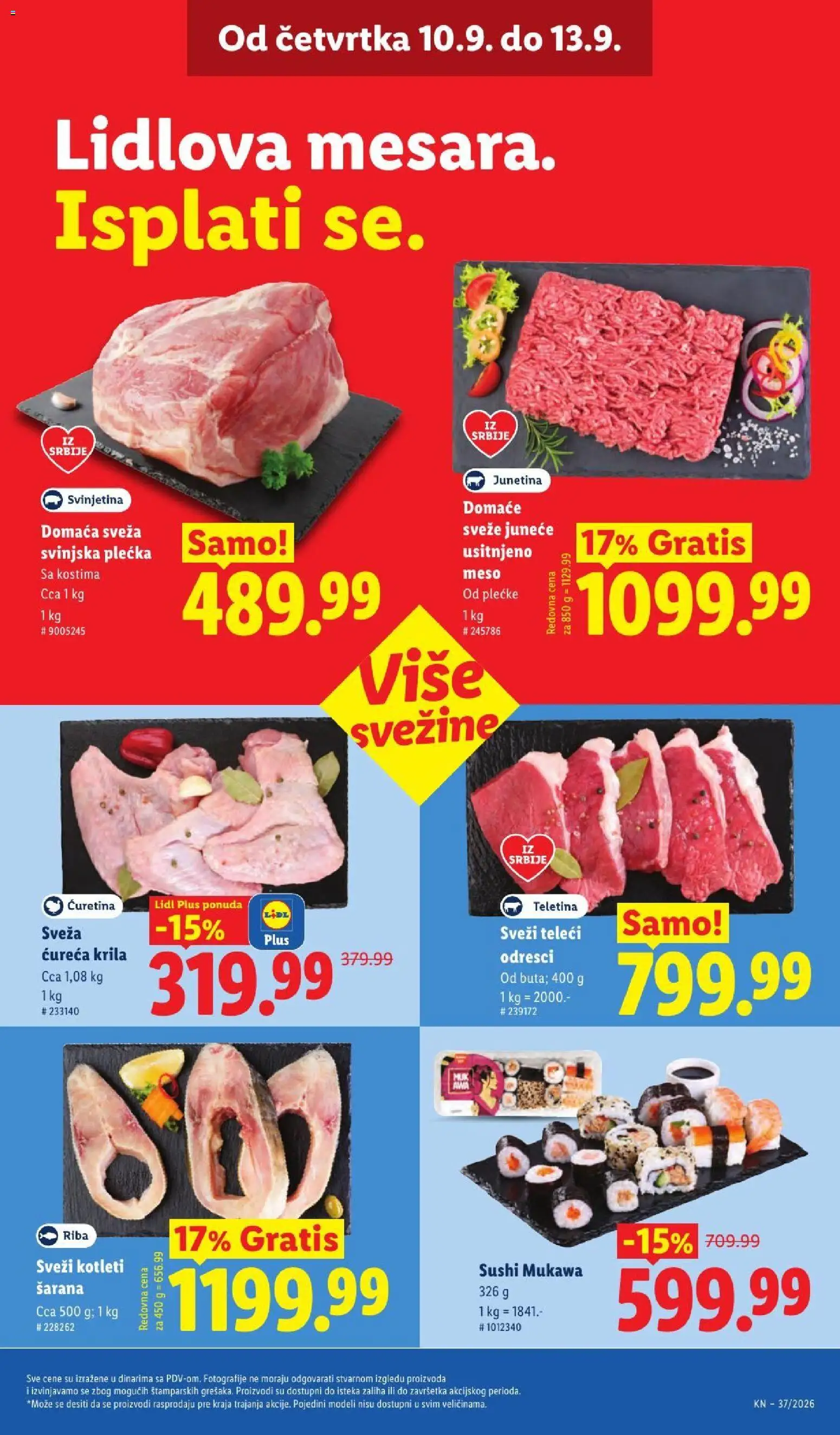 Lidl katalog - važi od 10.09.2026 | Strana: 25