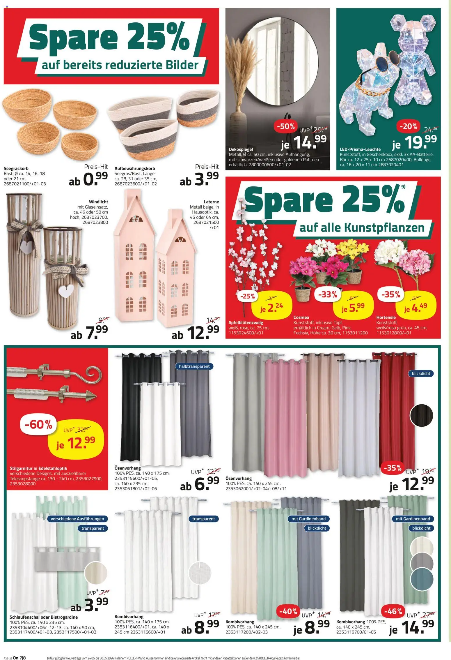 Roller Prospekt – gültig ab 24.05.2026 | Seite: 12 | Produkte: Hortensie, Bilder