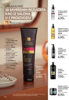 Avon Katalog - Pregled kataloga iz trgovine Avon, vrijedi od 01.05.2026 | Stranica: 142 | Proizvodi: Šampon, Maska za kosu, Maska, Krema