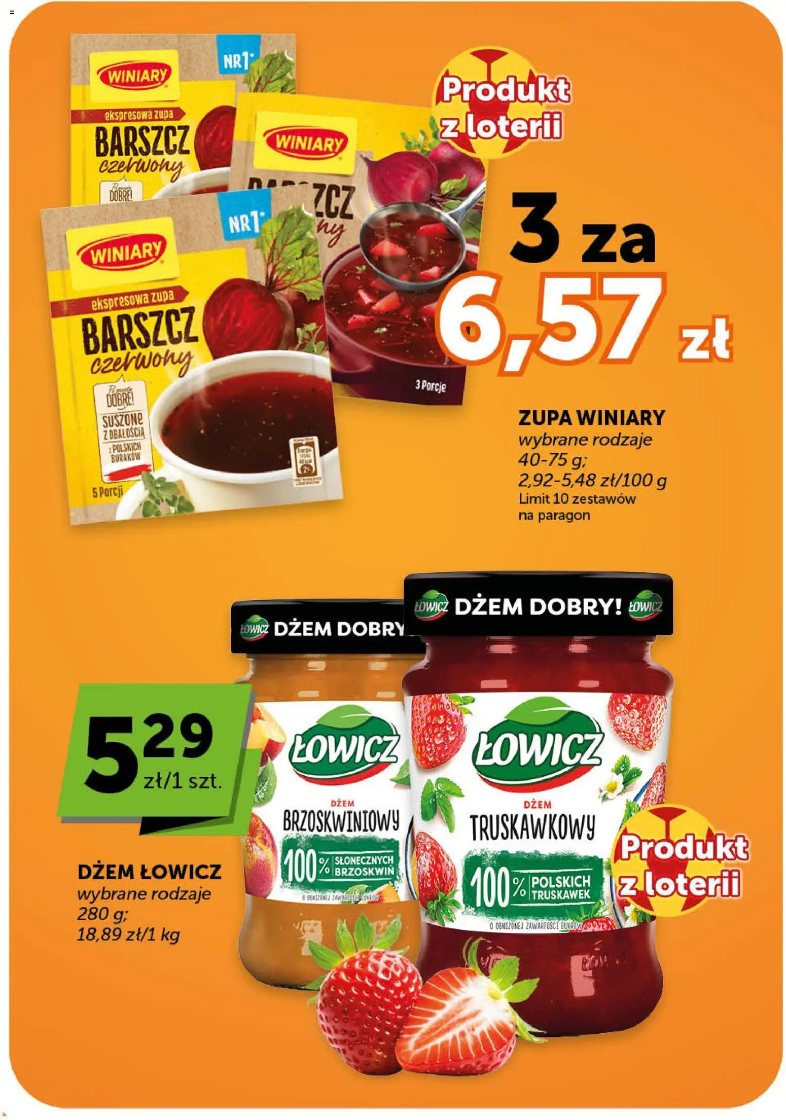ABC gazetka - Market od 02.07.2026 | Strona: 9 | Produkty: Barszcz, Dżem, Zupa