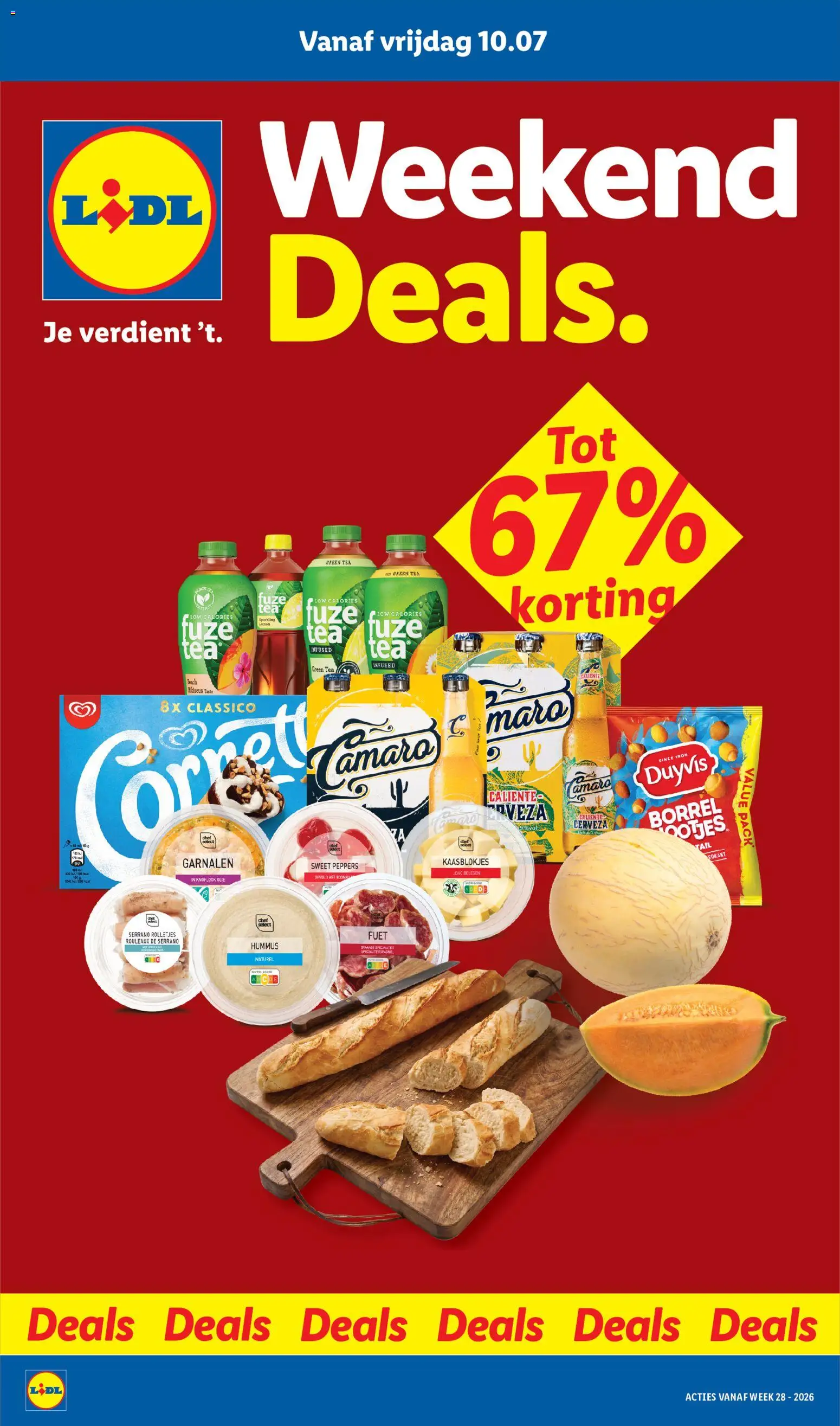 Lidl folder vanaf 10 catalogue cover