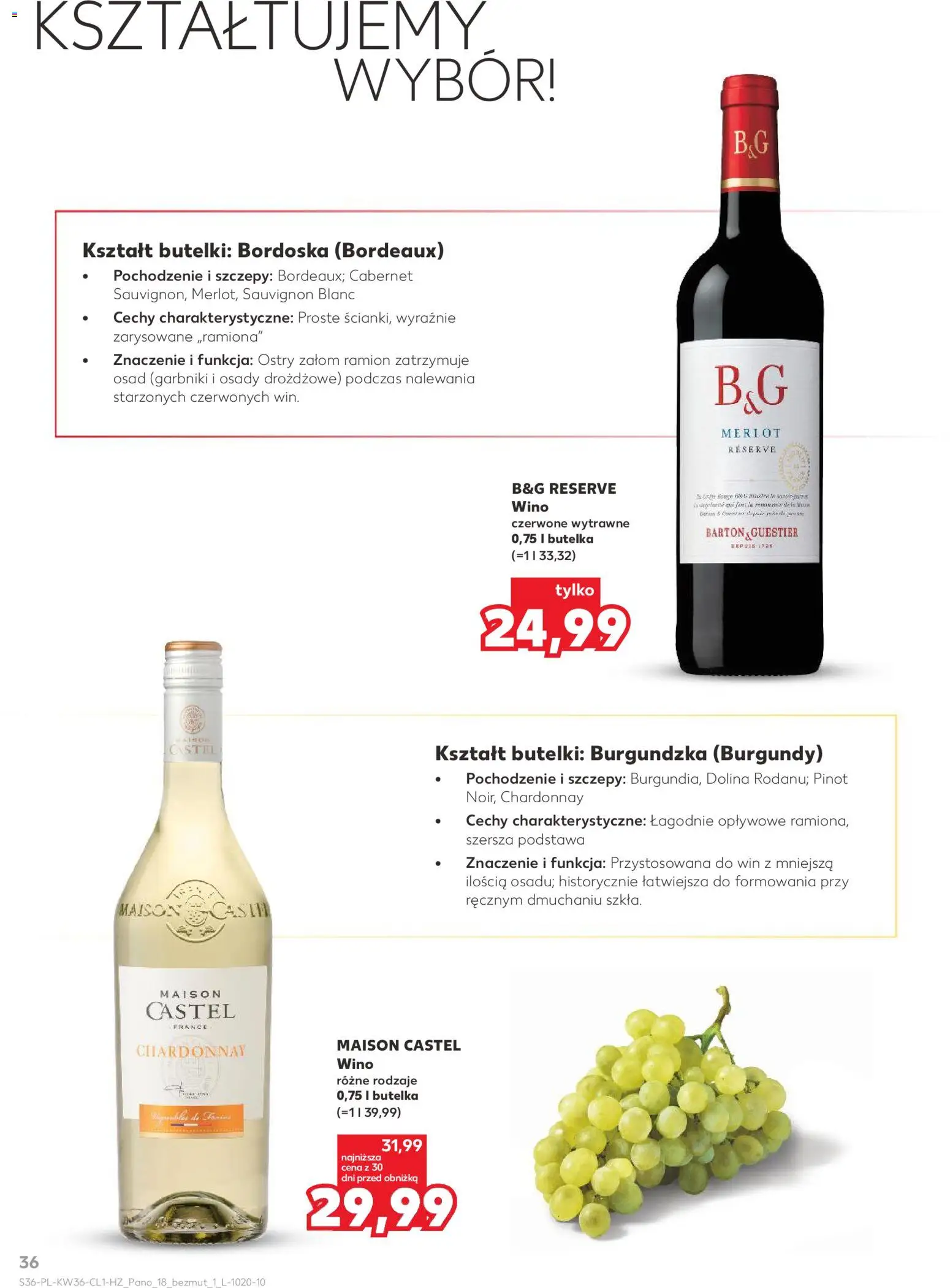 Kaufland Polsko leták - Barek od 03.09.2026 | Strana: 36 | Produkty: Merlot