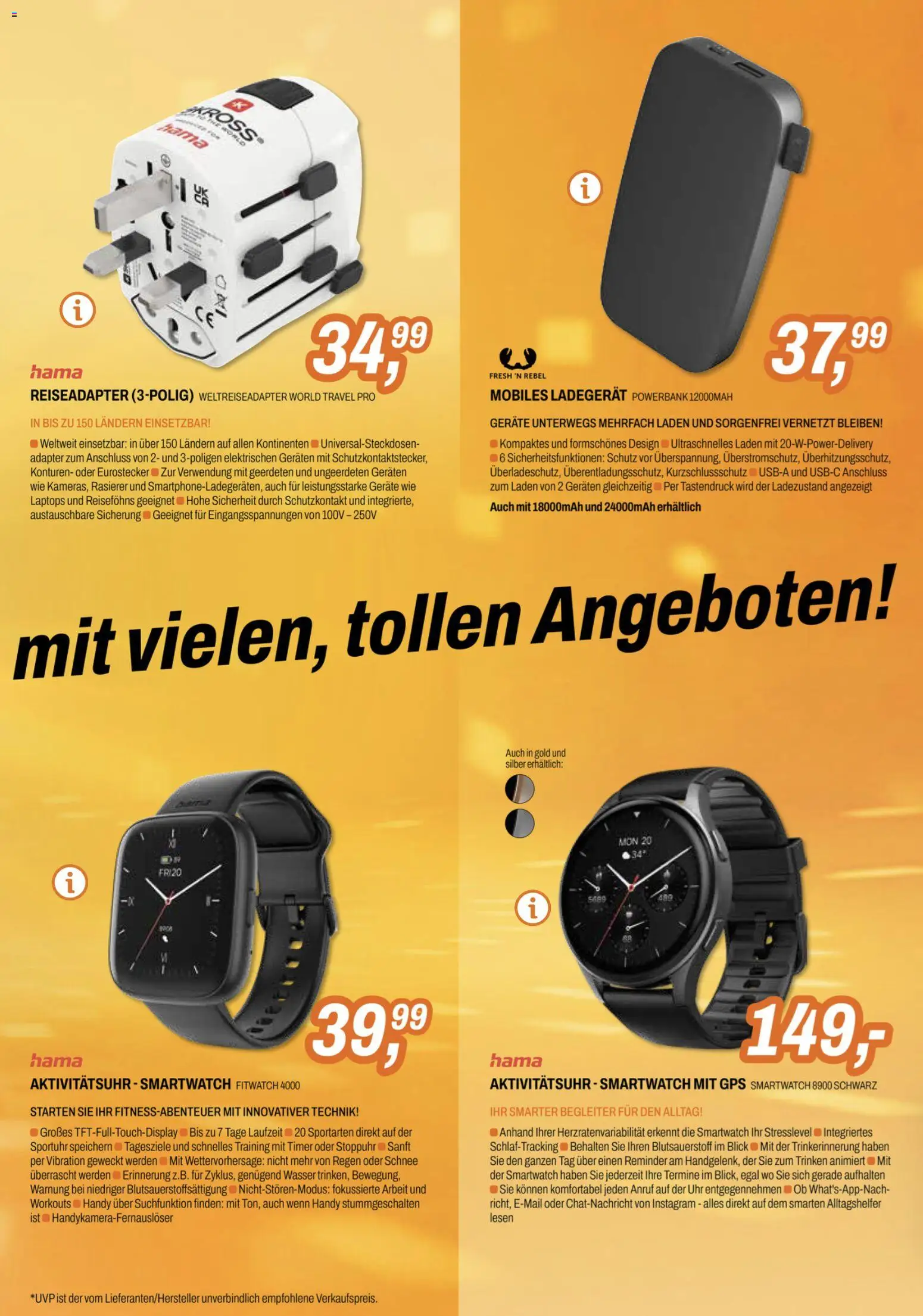 Expert Prospekt aktuell gültig ab 15.06.2026 | Seite: 11 | Produkte: Uhr, Adapter, Rasierer, Smartwatch