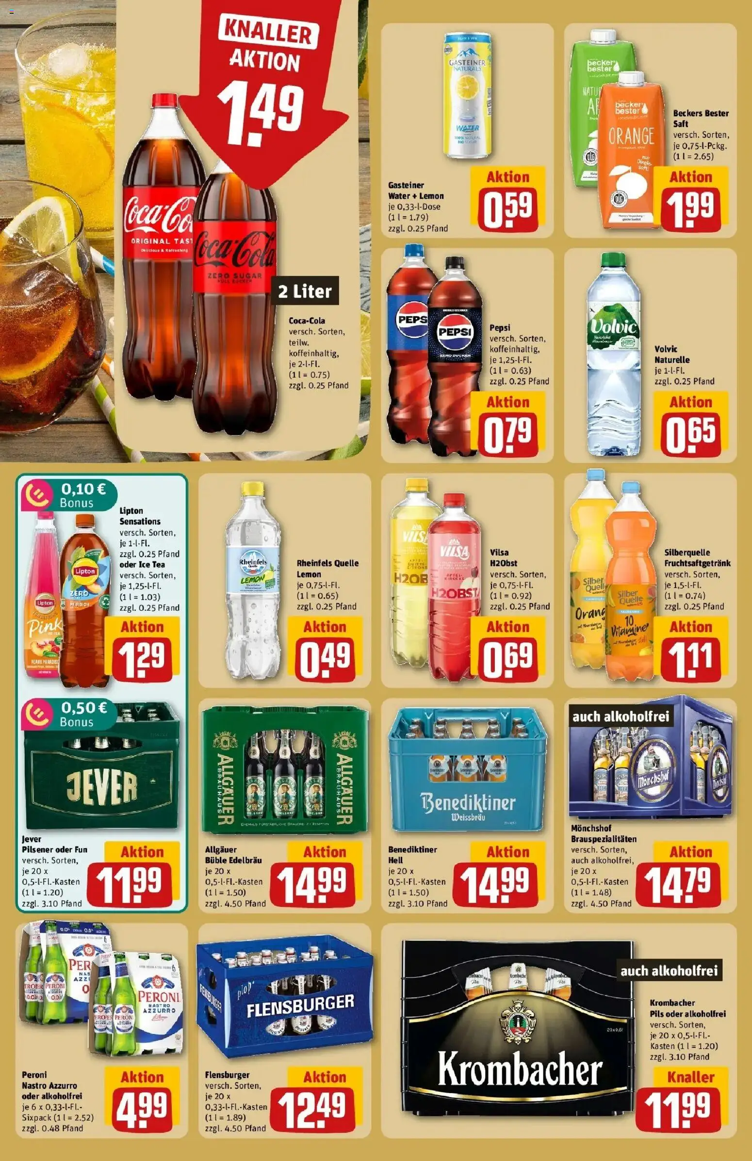 REWE Prospekt ab 24.08.2026 zum Blättern » Angebote | Seite: 18 | Produkte: Coca cola, Cola, Pils, Saft